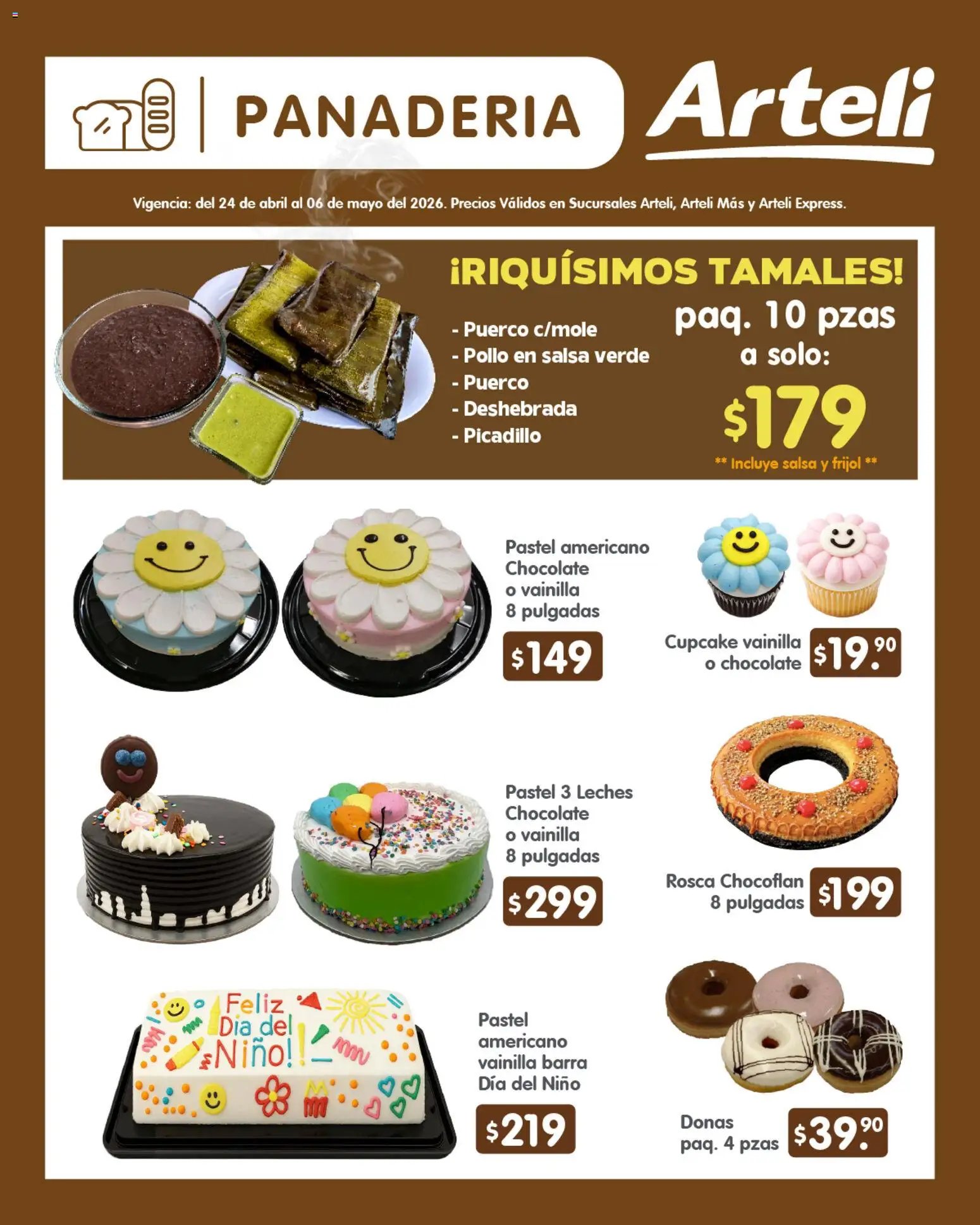 Arteli oferta desde 24/04/2026 Arteli folleto Quincenal (2026-04-24 - 2026-05-06)