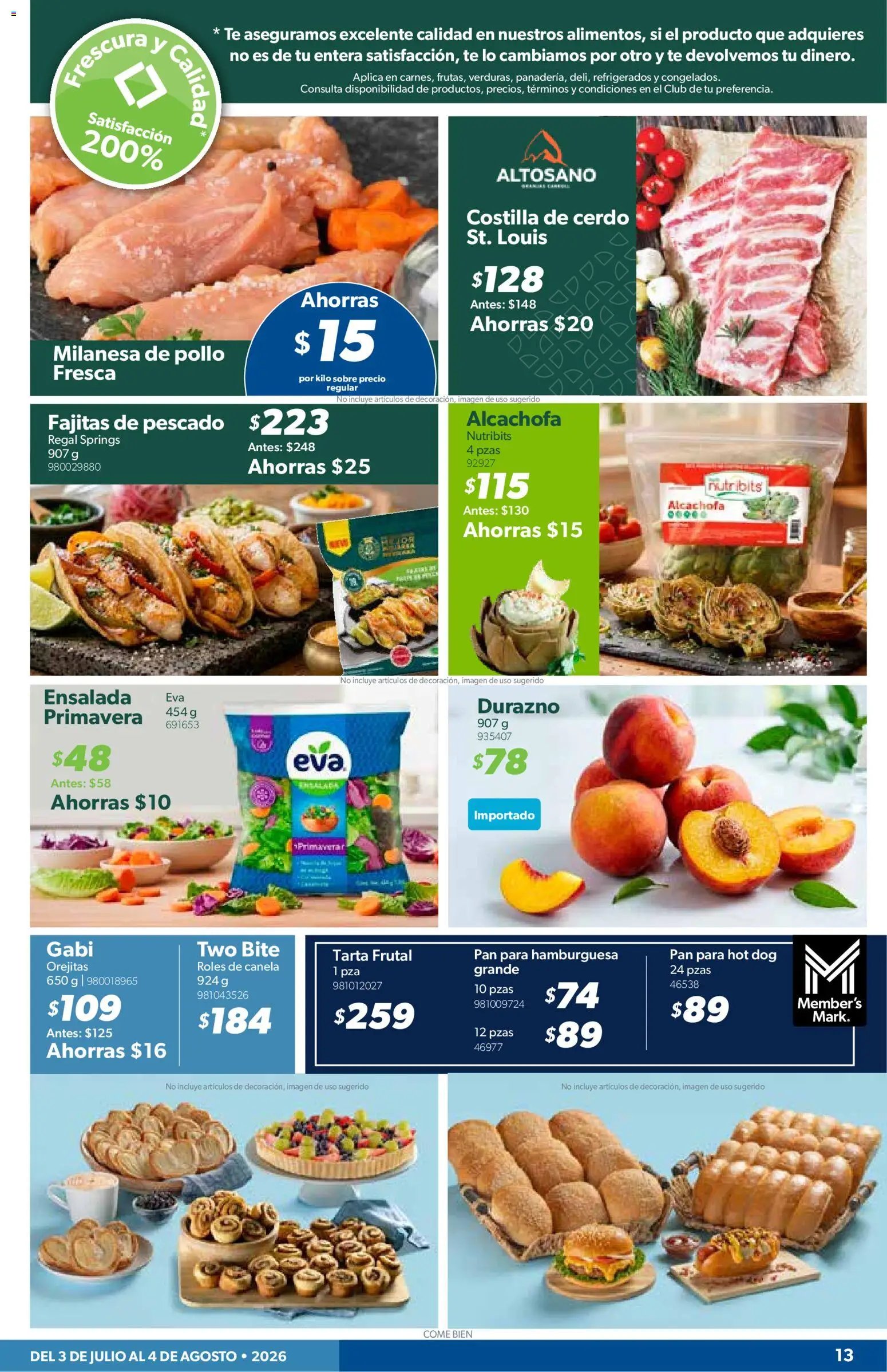 Sam's Club oferta desde 03/07/2026 Sam's Club catálogo Cuponera