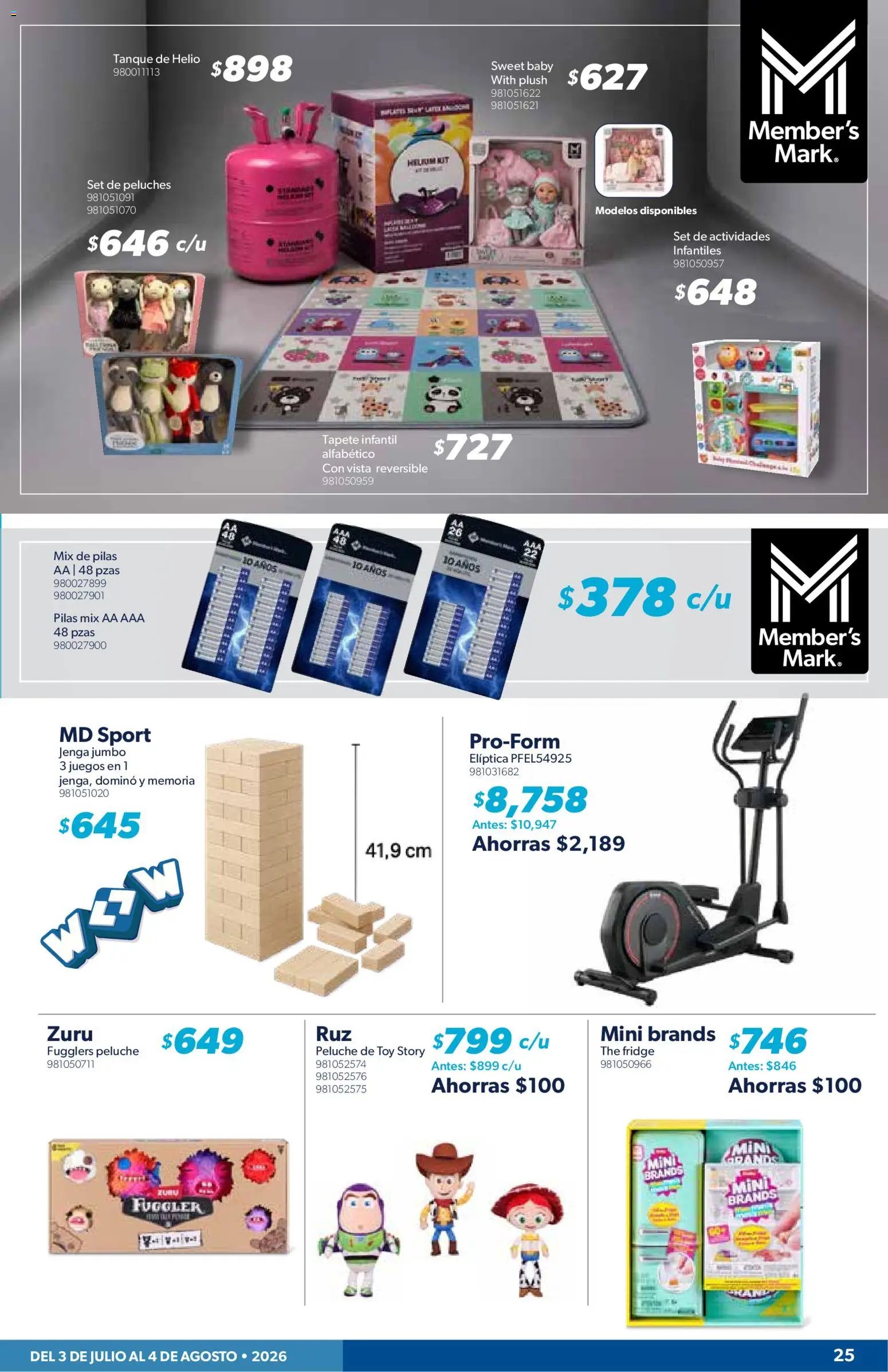 Sam's Club oferta desde 03/07/2026 Sam's Club catálogo Cuponera