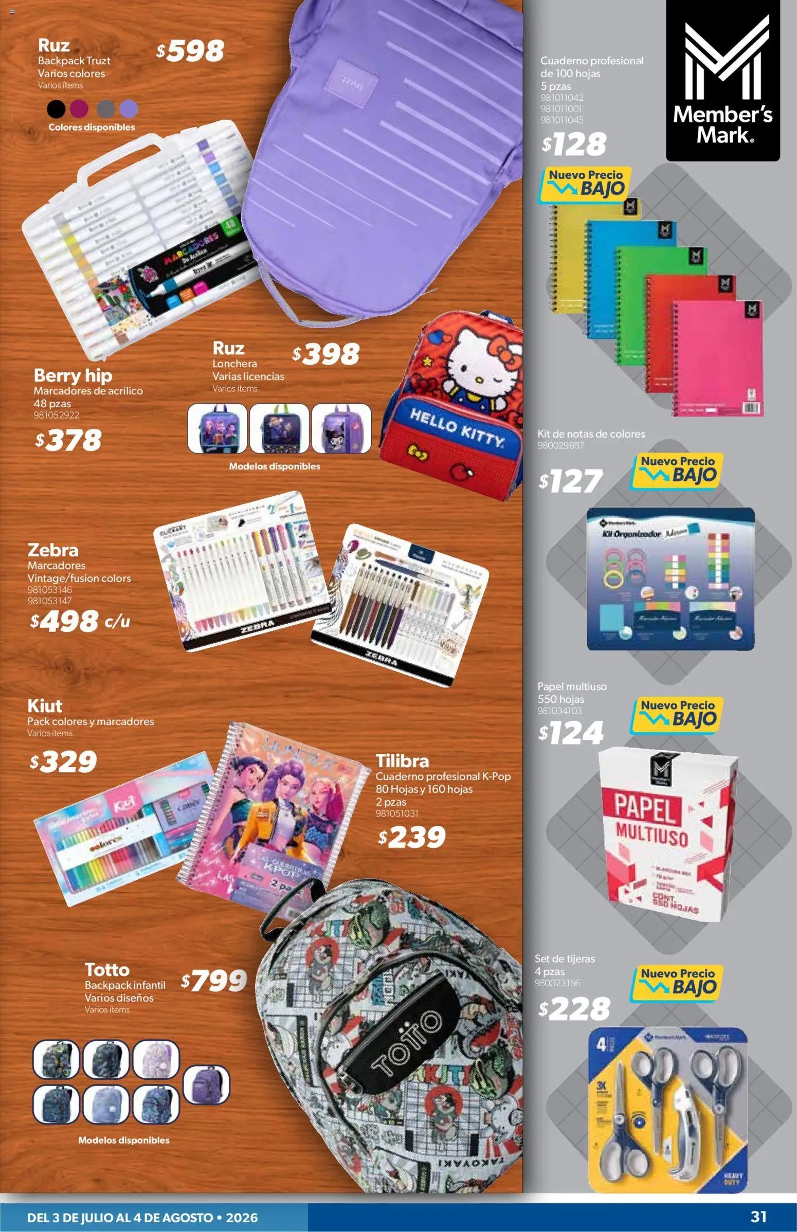 Sam's Club oferta desde 03/07/2026 Sam's Club catálogo Cuponera