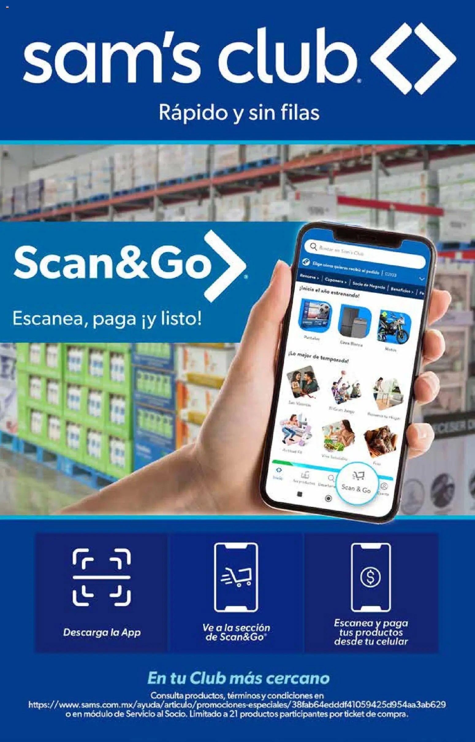 Sam's Club oferta desde 03/07/2026 Sam's Club catálogo Cuponera