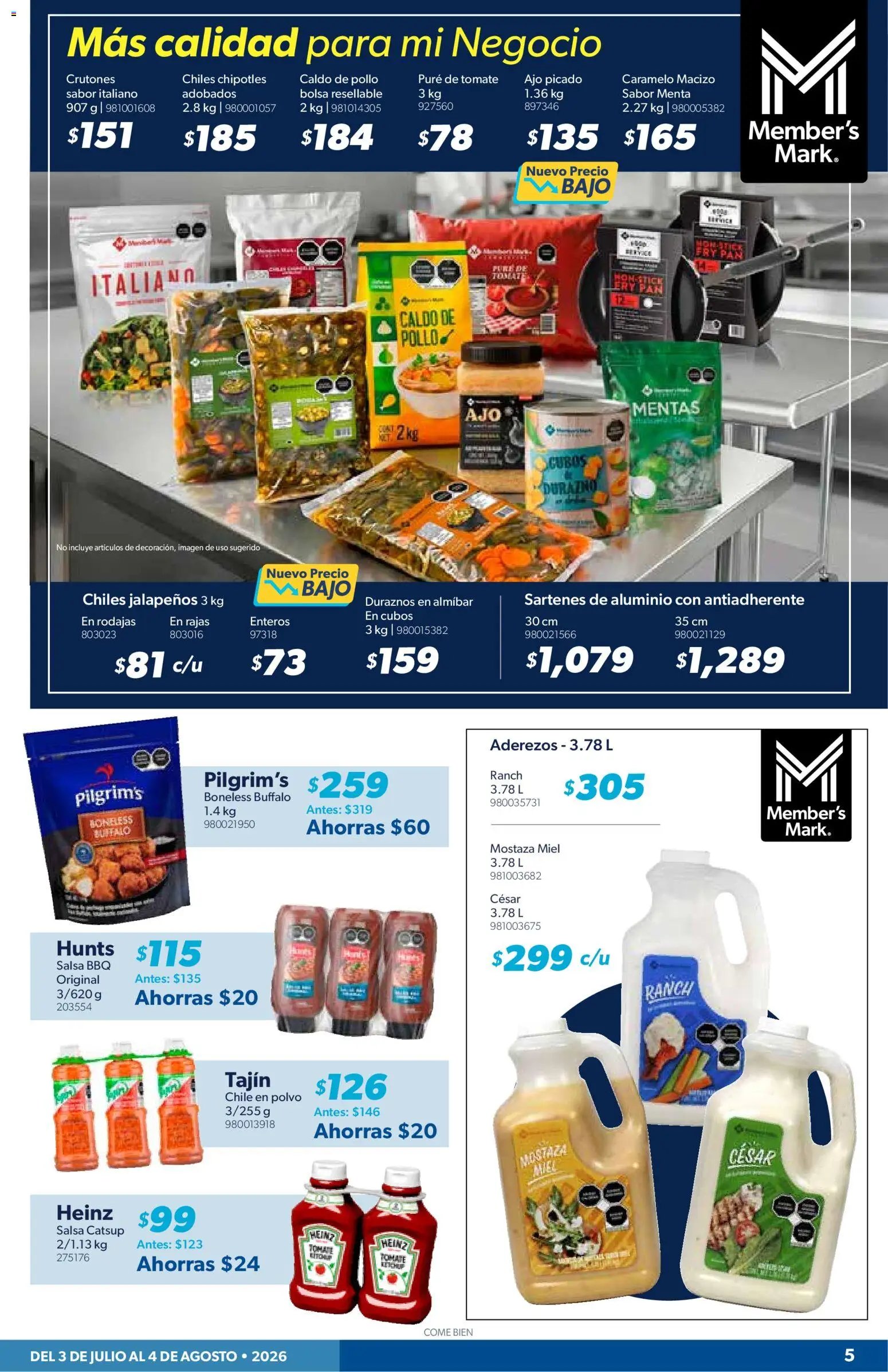 Sam's Club oferta desde 03/07/2026 Sam's Club catálogo Cuponera