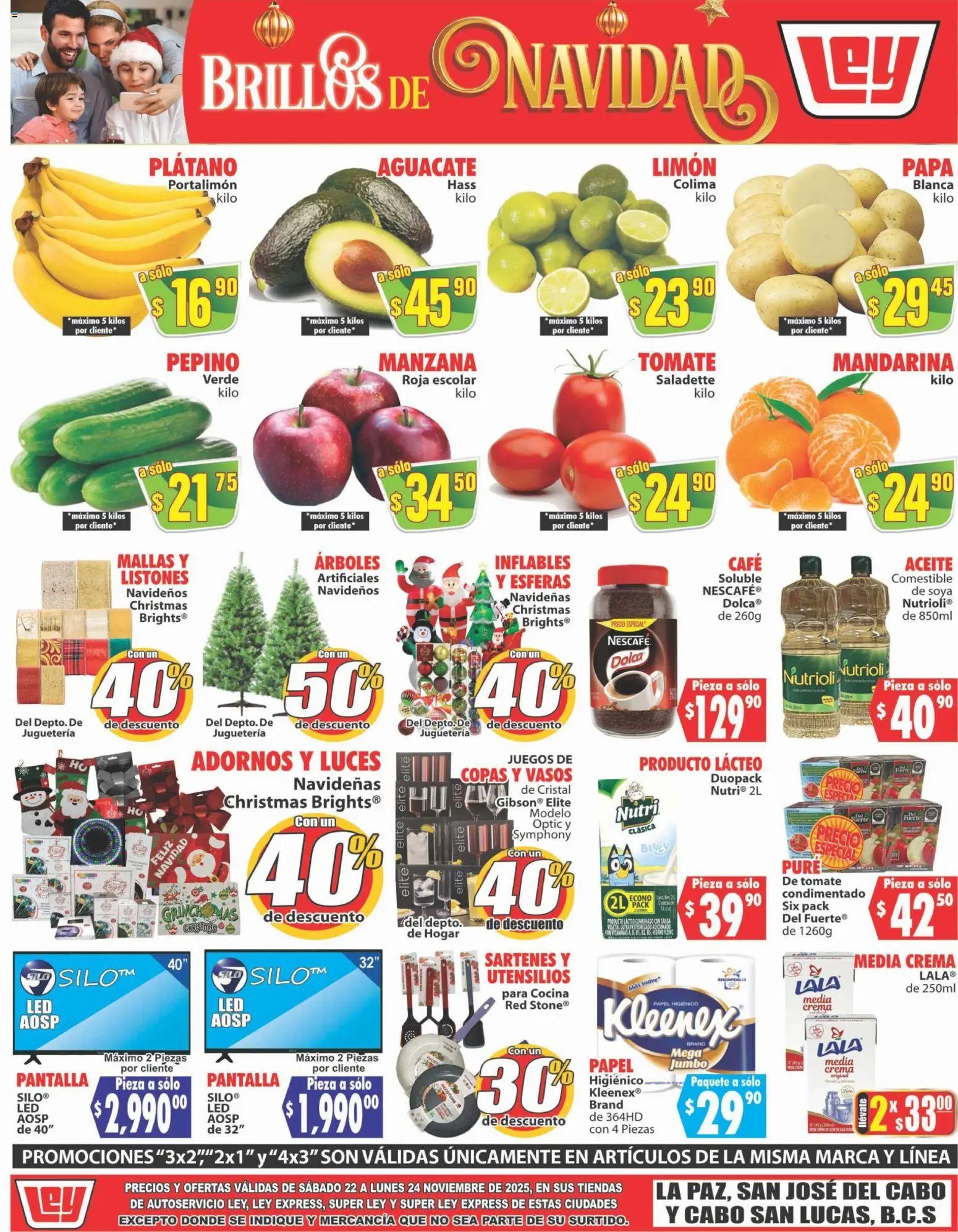 Casa Ley oferta desde 22/11/2025 Folleto Autoservicio (2025-11-22 - 2025-11-24)