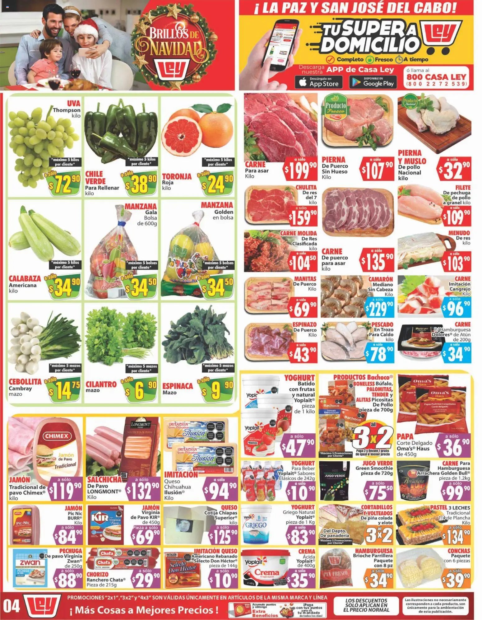 Casa Ley oferta desde 22/11/2025 Folleto Autoservicio (2025-11-22 - 2025-11-24)