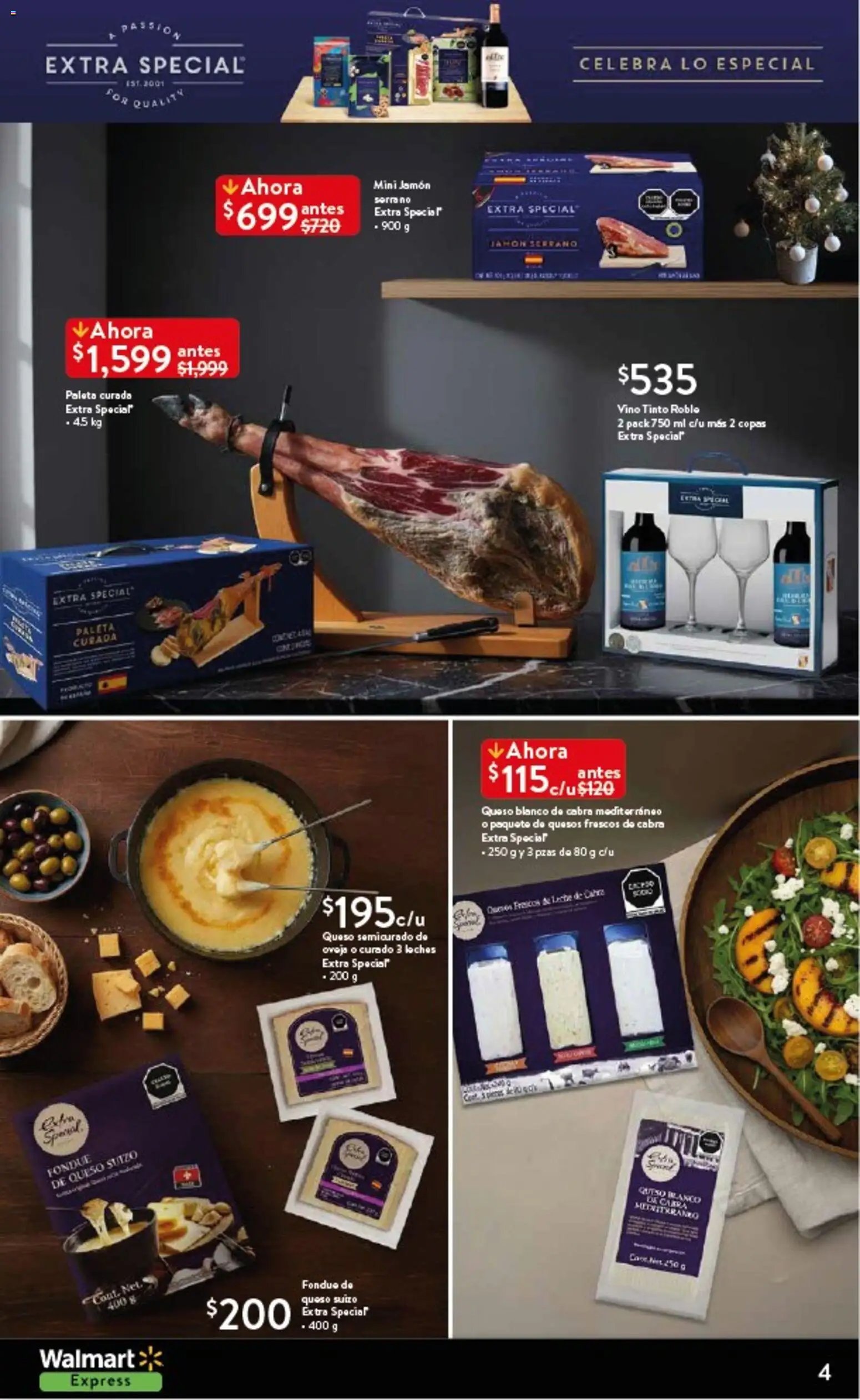 Walmart Express oferta desde 20/11/2025 Folleto El lujo de compartir está en los detalles (2025-11-20 - 2025-12-31)