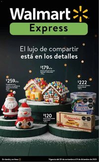 Walmart Express oferta desde 20/11/2025 Folleto El lujo de compartir está en los detalles (2025-11-20 - 2025-12-31)