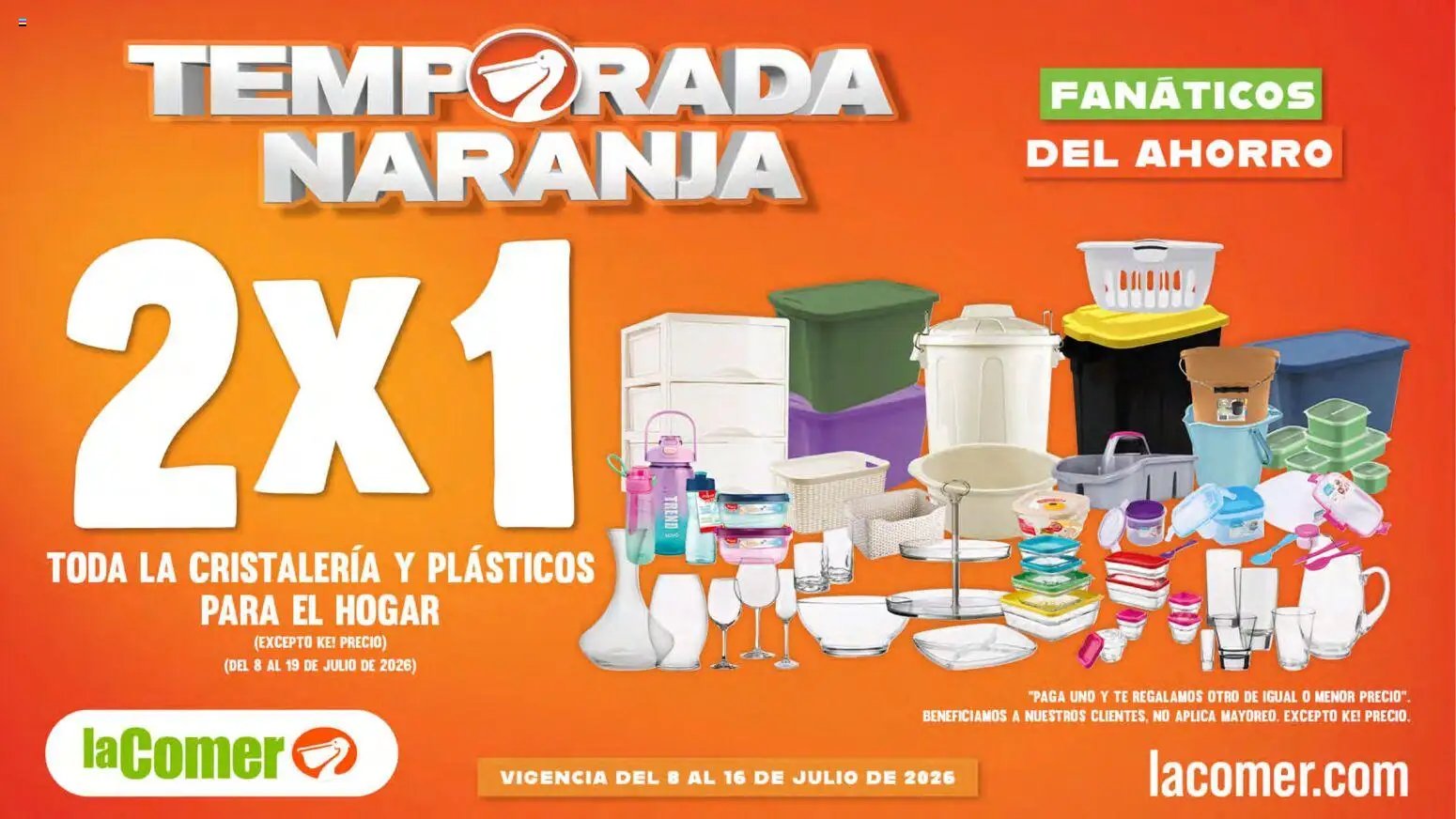 La Comer oferta desde 08/07/2026 La Comer folleto