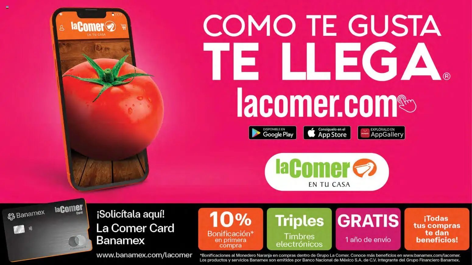 La Comer oferta desde 08/07/2026 La Comer folleto