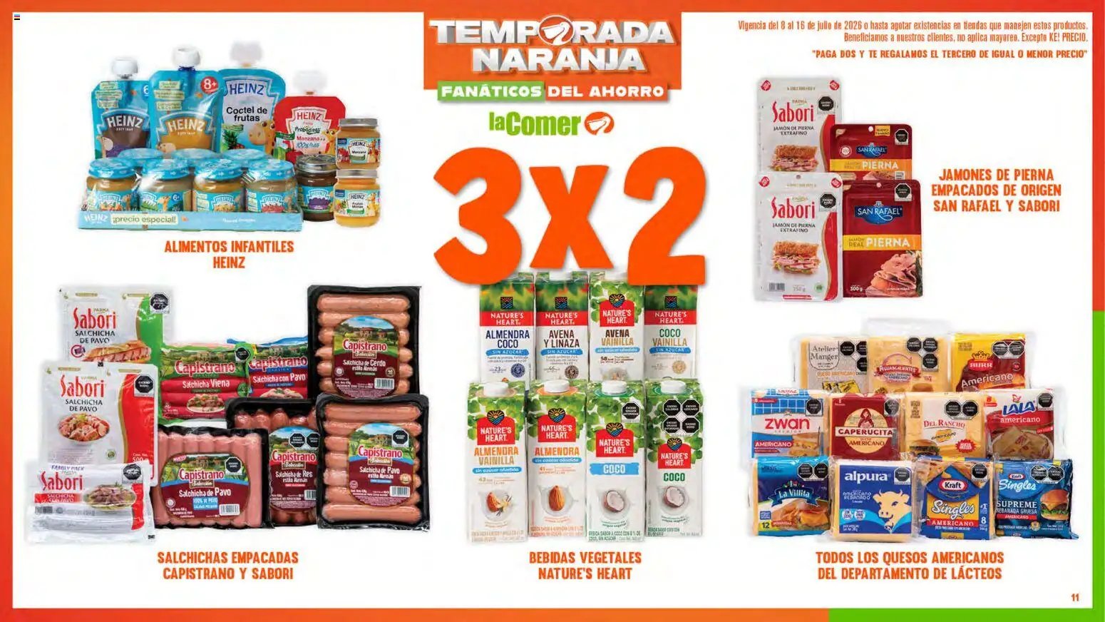 La Comer oferta desde 08/07/2026 La Comer folleto