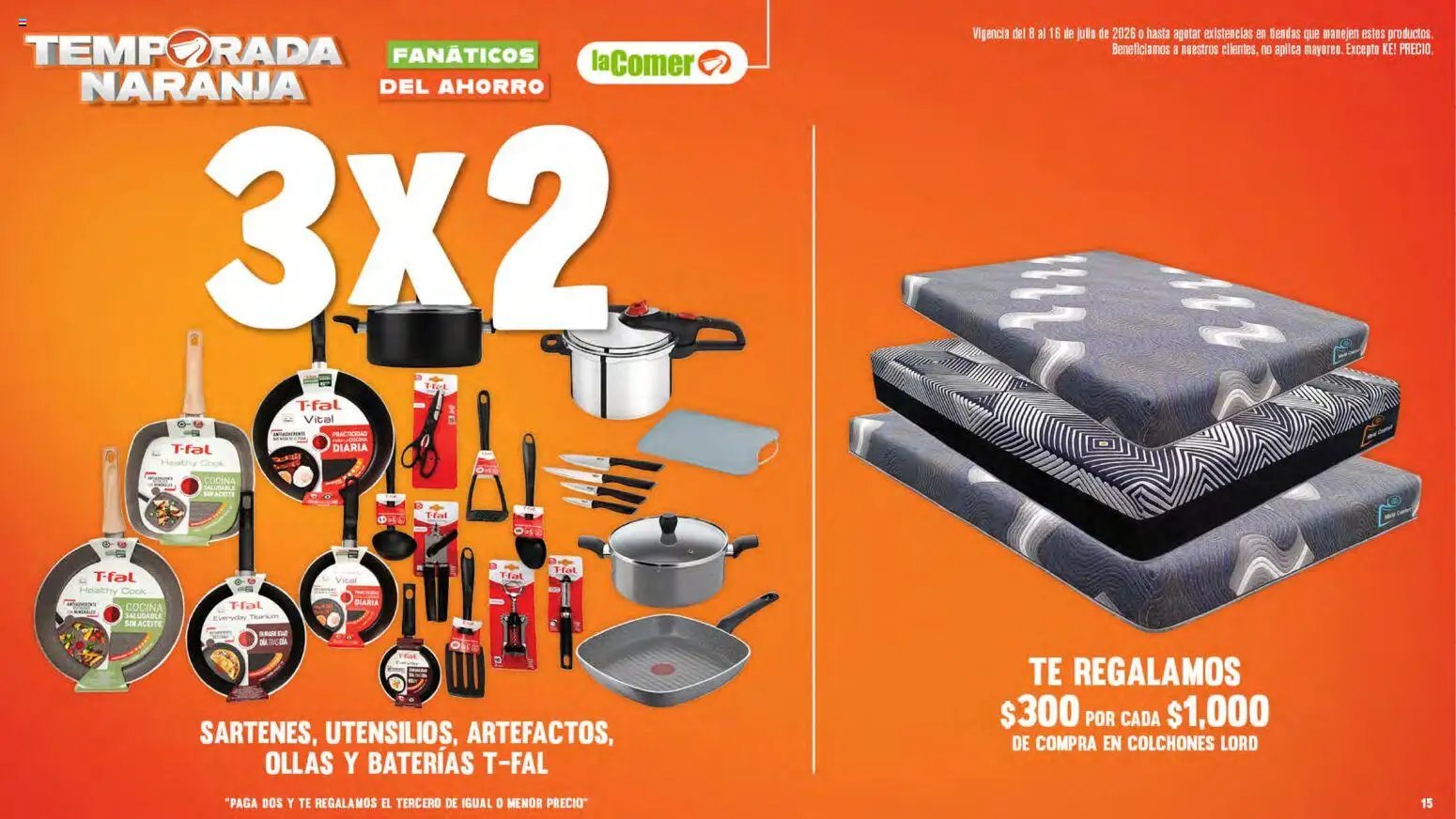 La Comer oferta desde 08/07/2026 La Comer folleto
