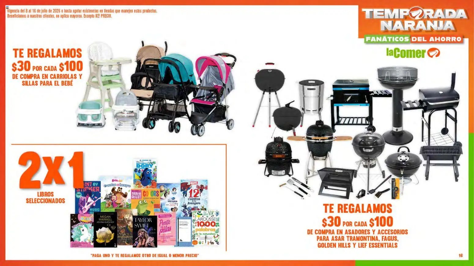 La Comer oferta desde 08/07/2026 La Comer folleto