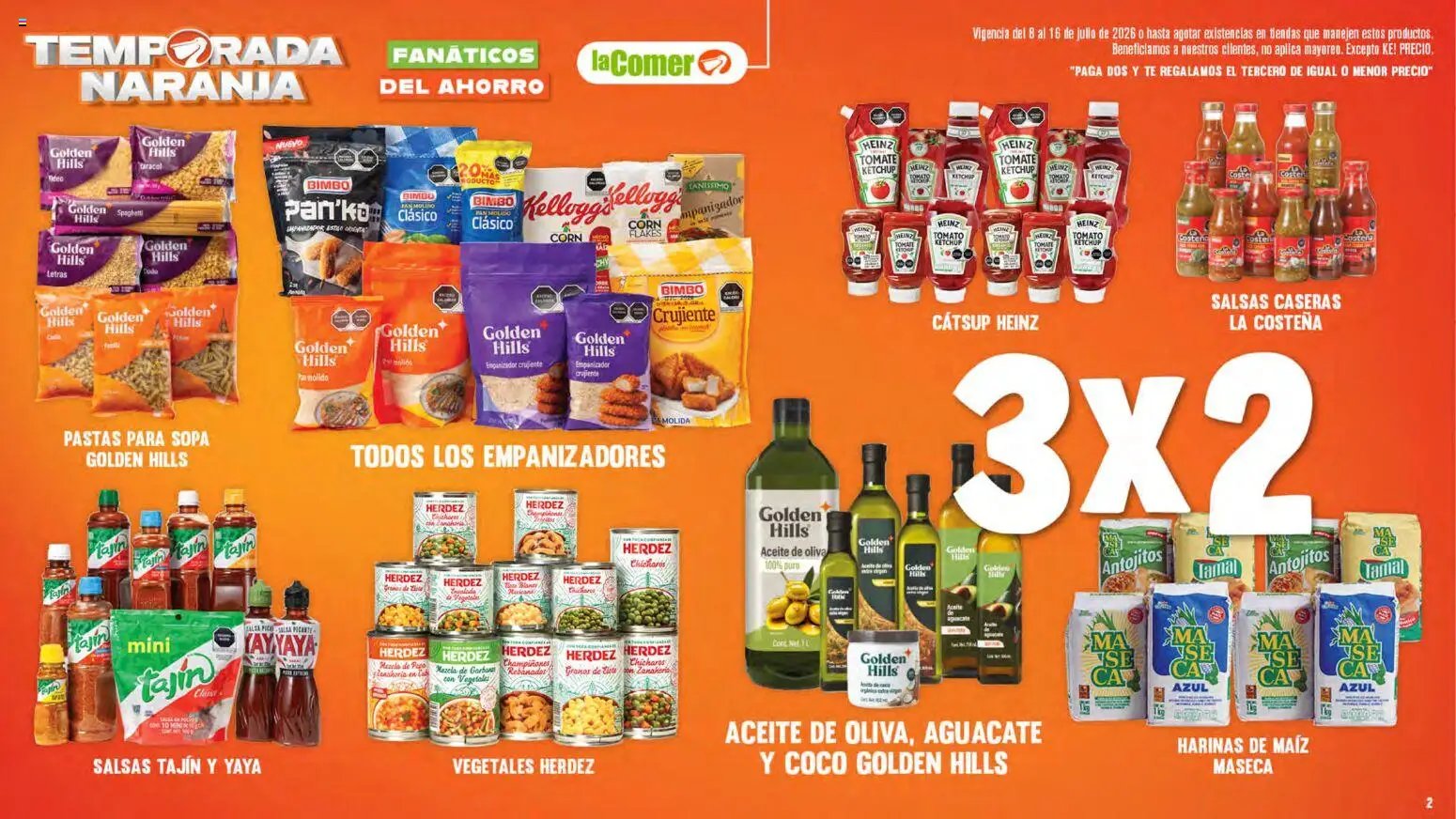 La Comer oferta desde 08/07/2026 La Comer folleto