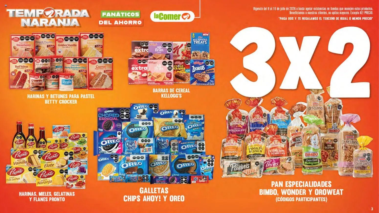 La Comer oferta desde 08/07/2026 La Comer folleto