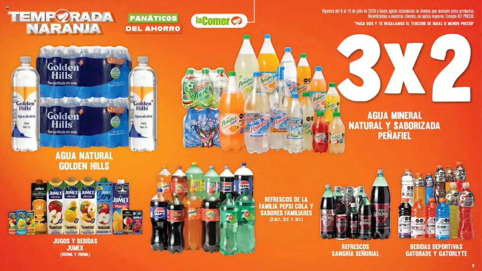 La Comer oferta desde 08/07/2026 La Comer folleto