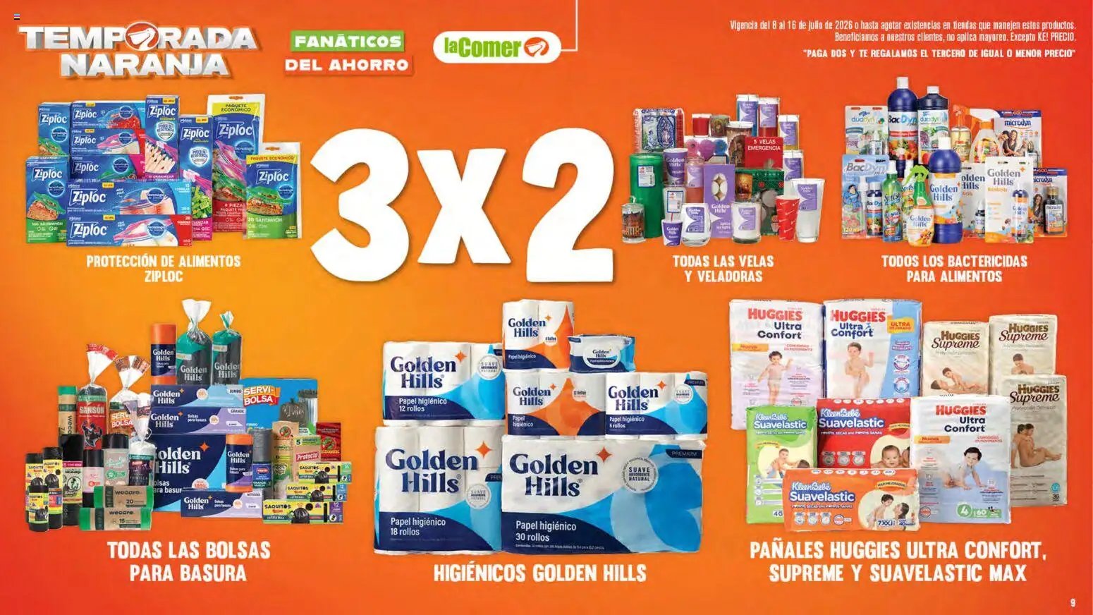La Comer oferta desde 08/07/2026 La Comer folleto