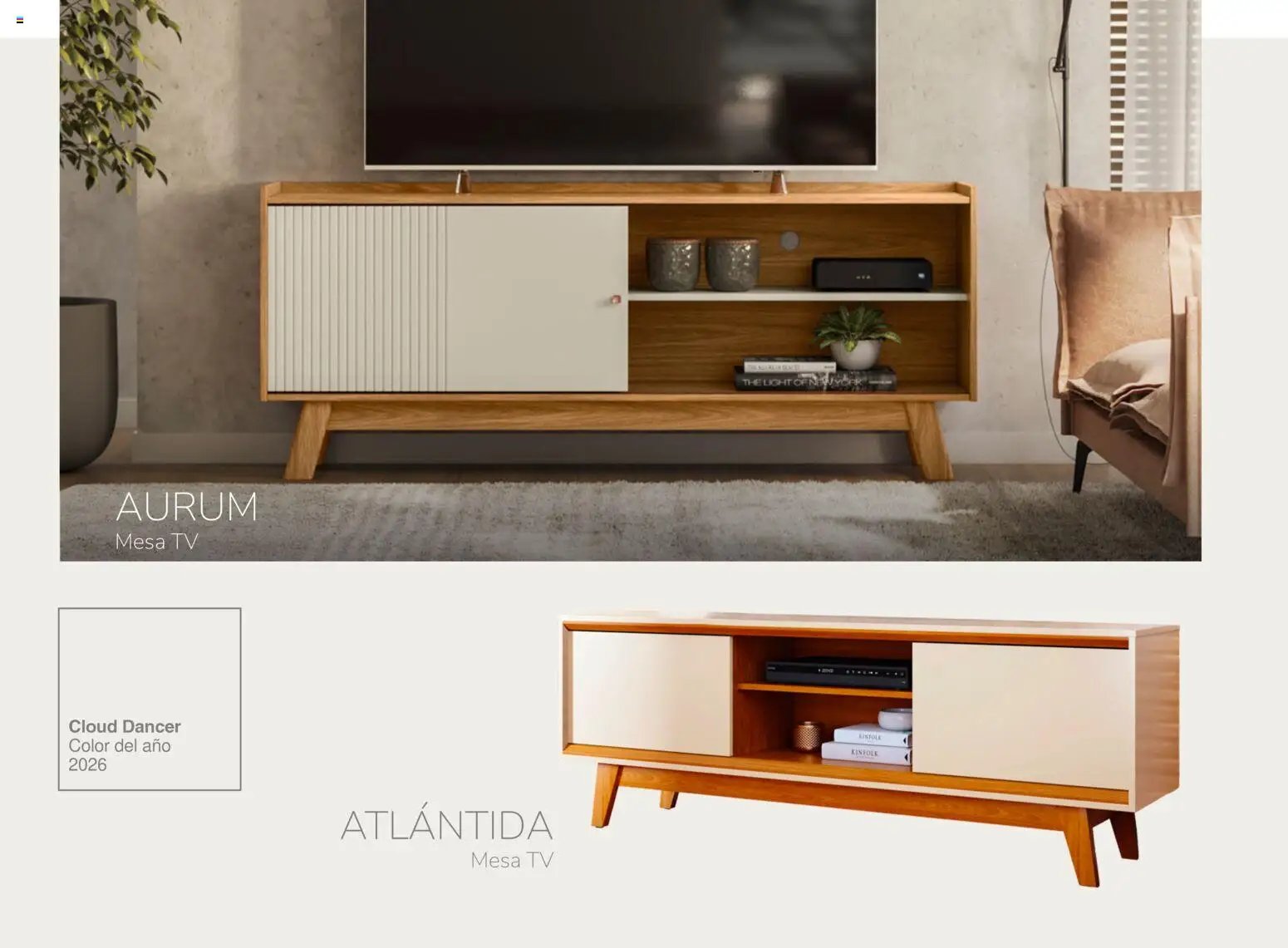 Muebles Dico oferta desde 30/01/2026 Catálogo Cloud Dancer Color del año 2026