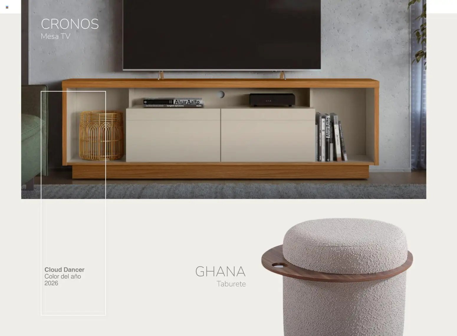 Muebles Dico oferta desde 30/01/2026 Catálogo Cloud Dancer Color del año 2026