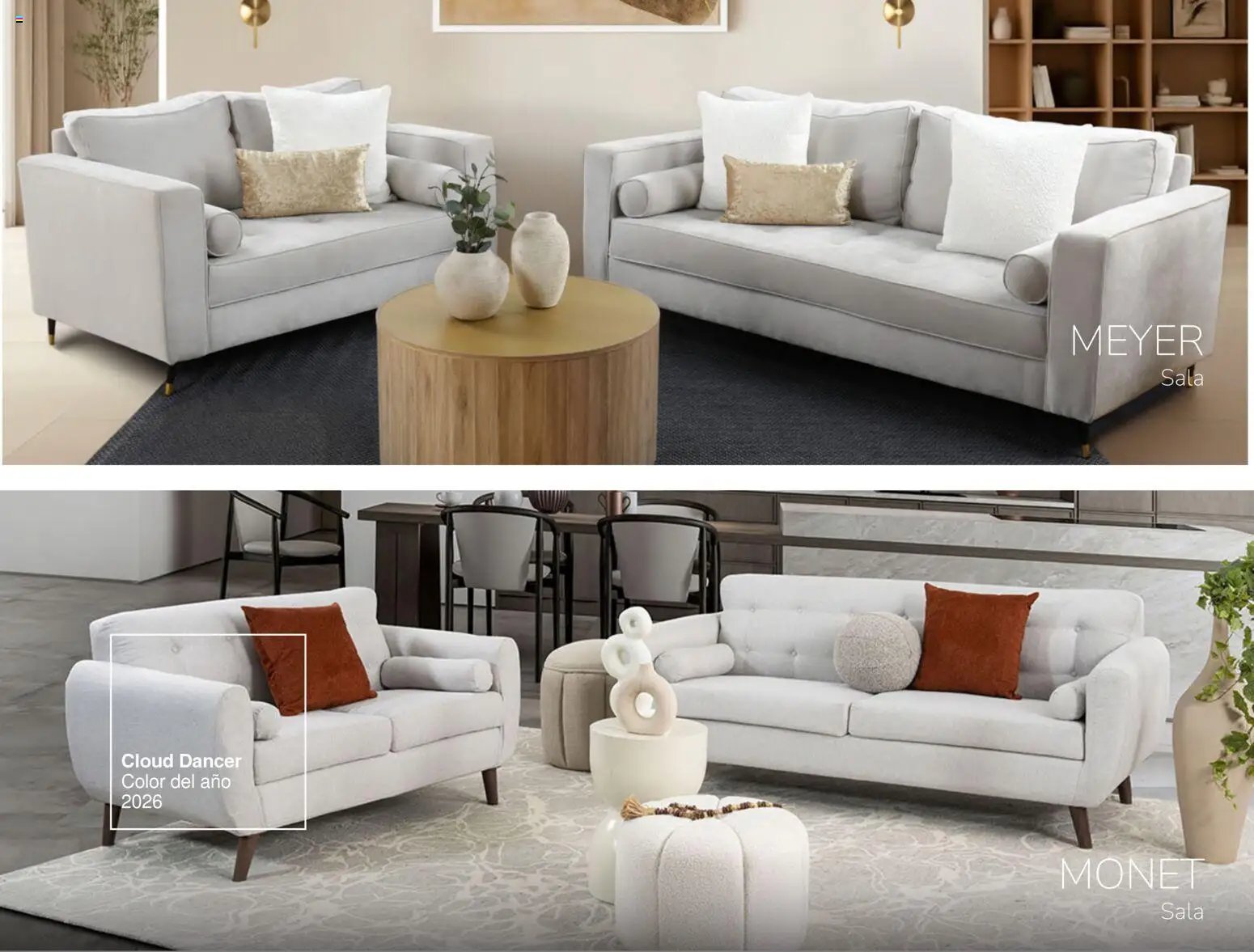 Muebles Dico oferta desde 30/01/2026 Catálogo Cloud Dancer Color del año 2026
