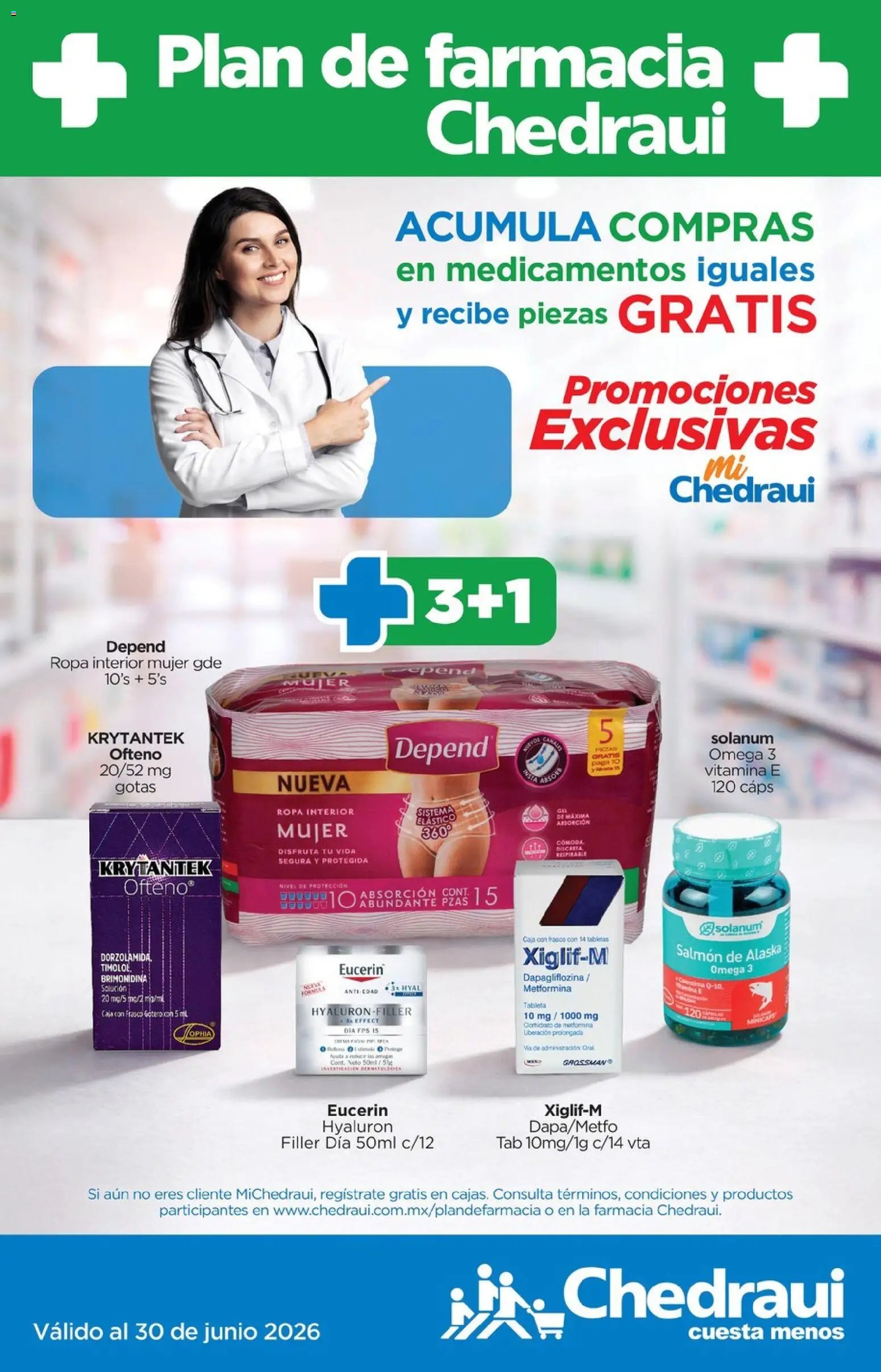 Chedraui oferta desde 27/03/2026 Chedraui folleto Promociones Exclusivas (2026-03-27 - 2026-06-30)