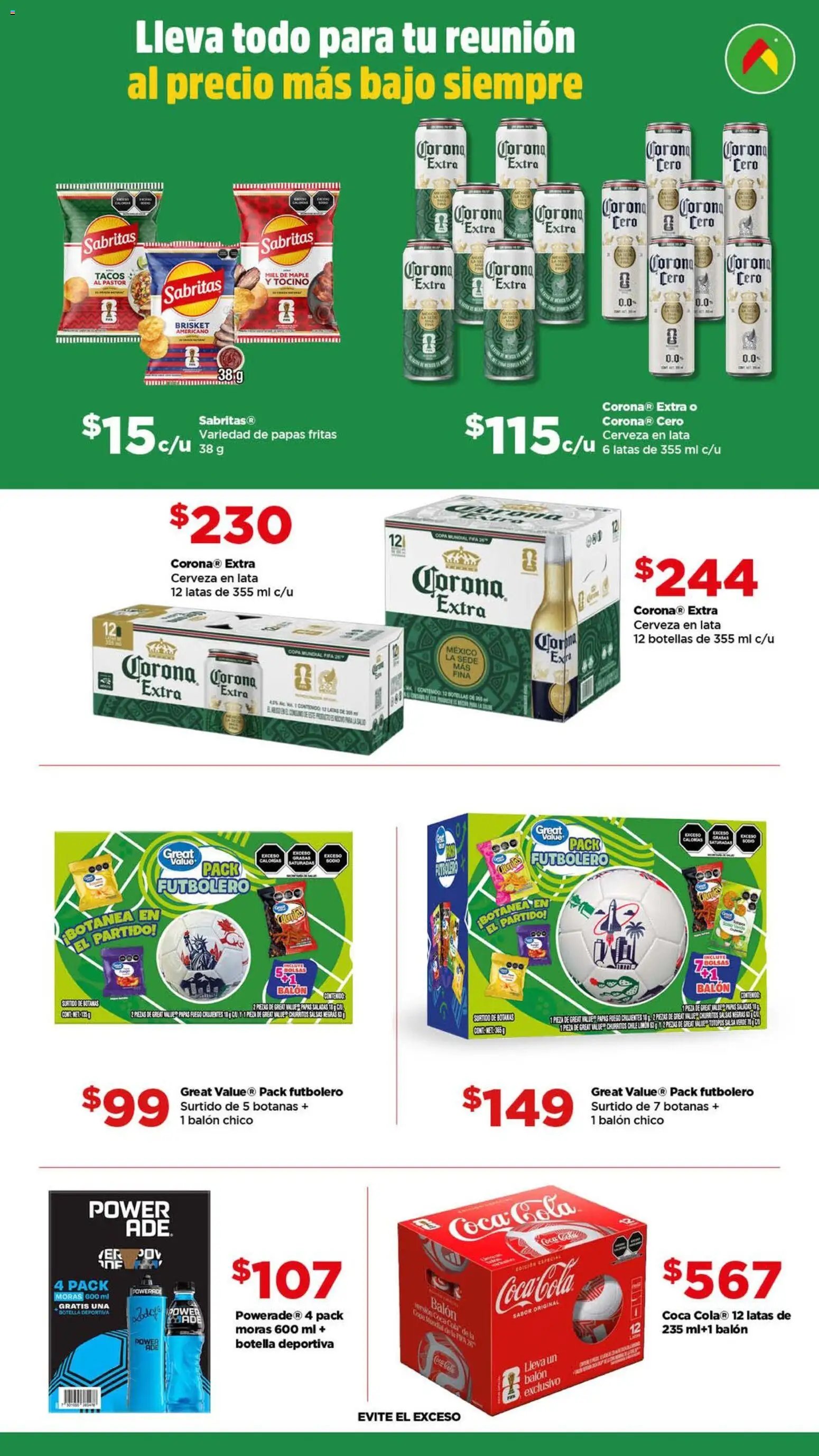 Bodega Aurrerá oferta desde 27/04/2026 Bodega Aurrerá folleto Golazo (2026-04-27 - 2026-05-24)