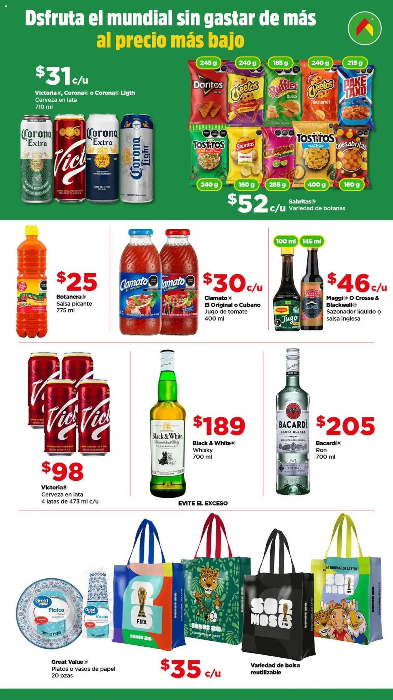 Bodega Aurrerá oferta desde 27/04/2026 Bodega Aurrerá folleto Golazo (2026-04-27 - 2026-05-24)