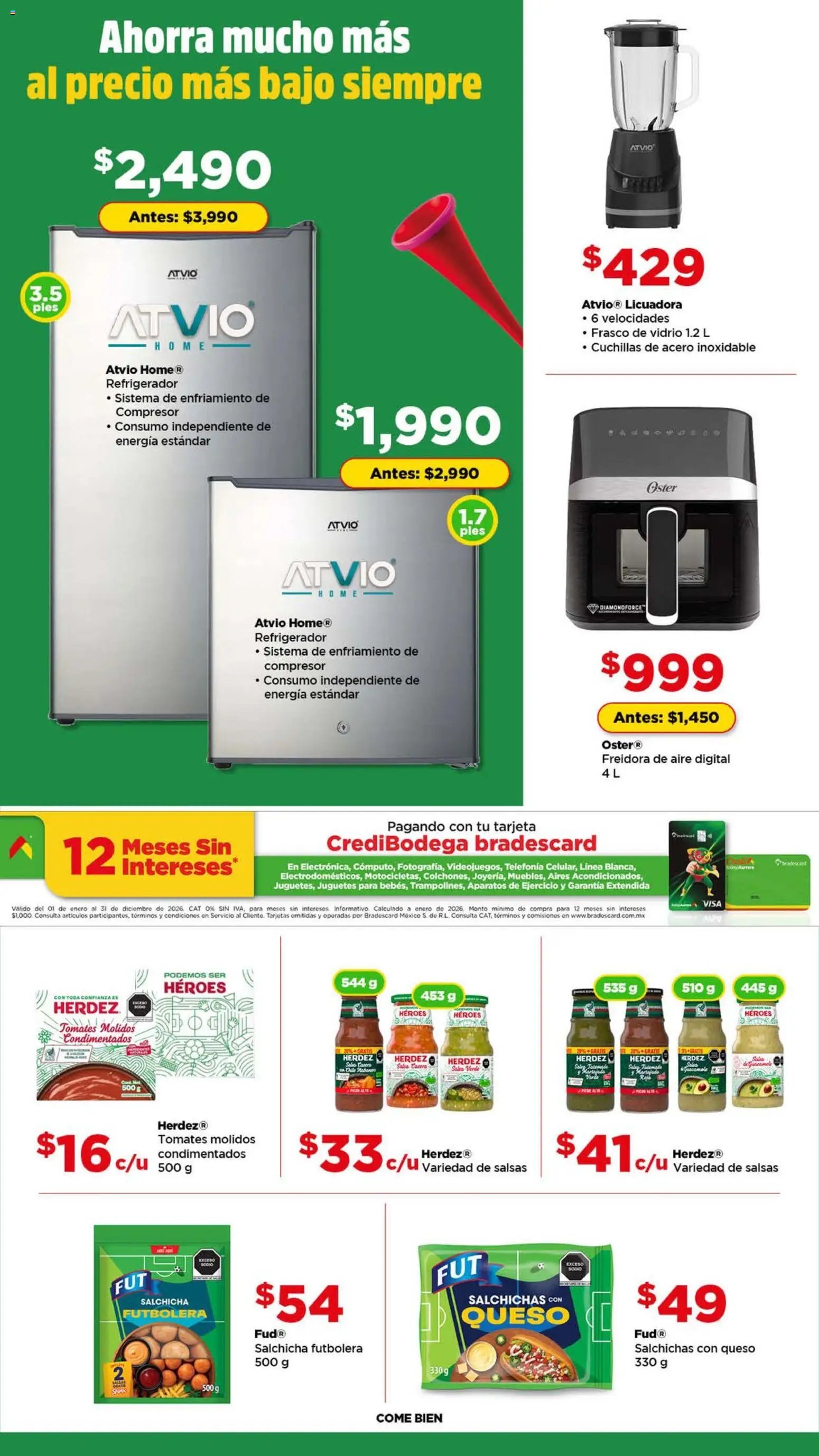 Bodega Aurrerá oferta desde 27/04/2026 Bodega Aurrerá folleto Golazo (2026-04-27 - 2026-05-24)
