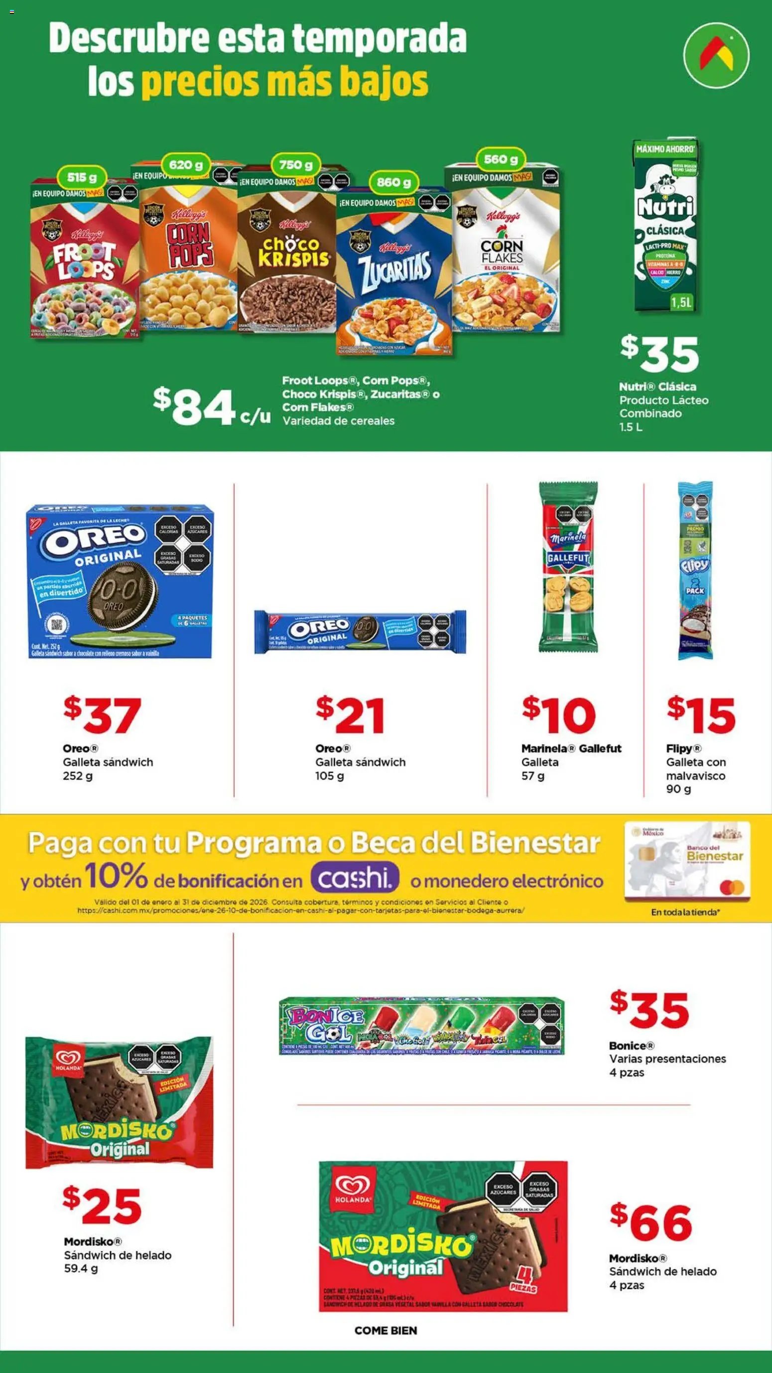 Bodega Aurrerá oferta desde 27/04/2026 Bodega Aurrerá folleto Golazo (2026-04-27 - 2026-05-24)