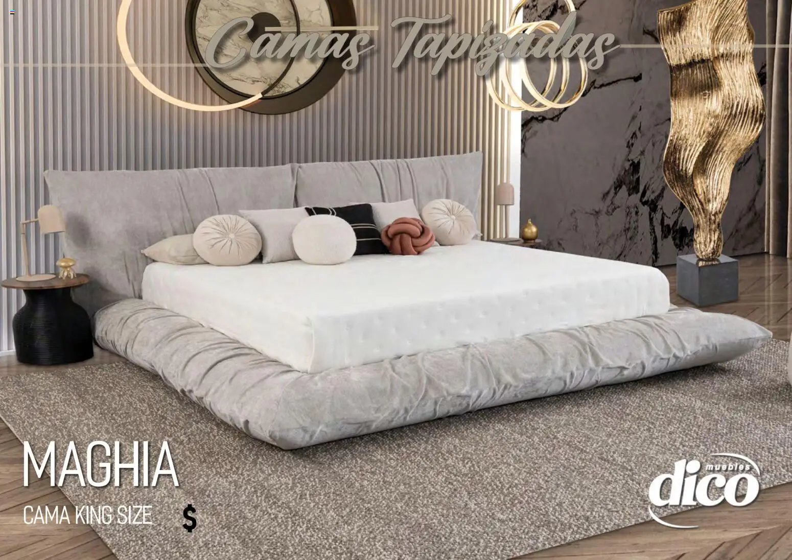 Muebles Dico oferta desde 01/04/2026 Muebles Dico catálogo Camas tapizadas 