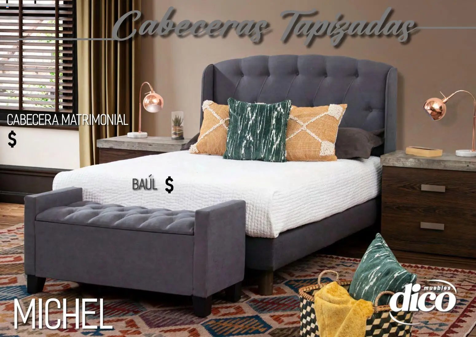 Muebles Dico oferta desde 01/04/2026 Muebles Dico catálogo Camas tapizadas 