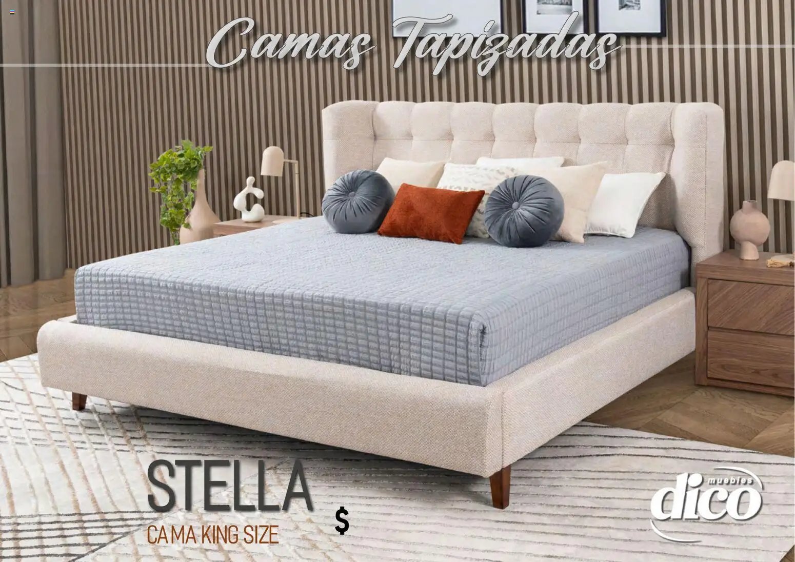 Muebles Dico oferta desde 01/04/2026 Muebles Dico catálogo Camas tapizadas 