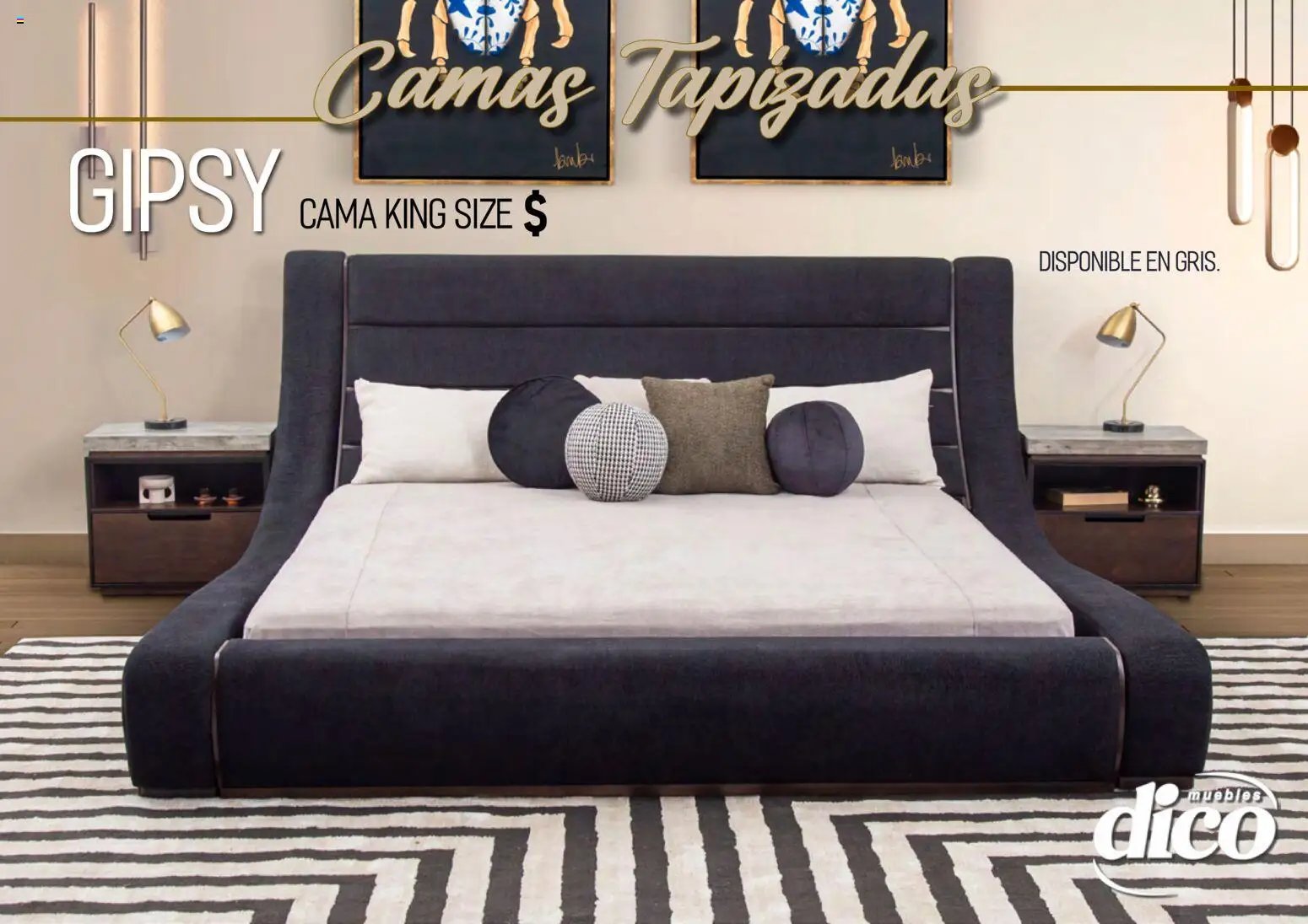 Muebles Dico oferta desde 01/04/2026 Muebles Dico catálogo Camas tapizadas 