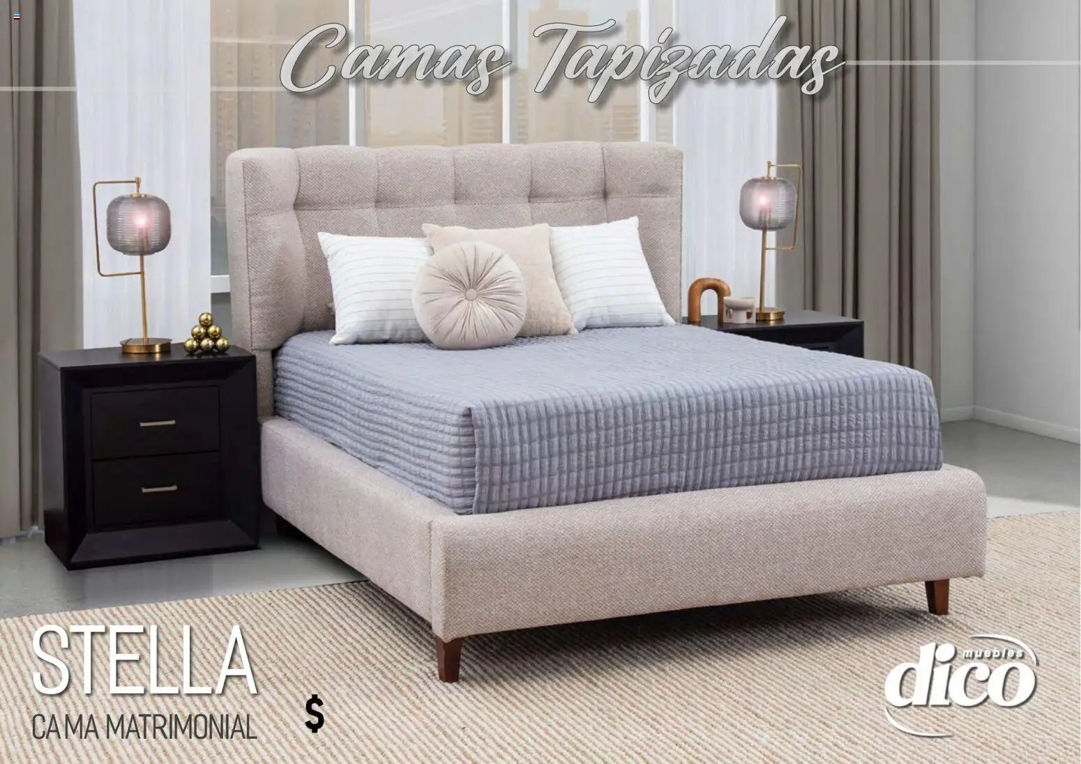 Muebles Dico oferta desde 01/04/2026 Muebles Dico catálogo Camas tapizadas 