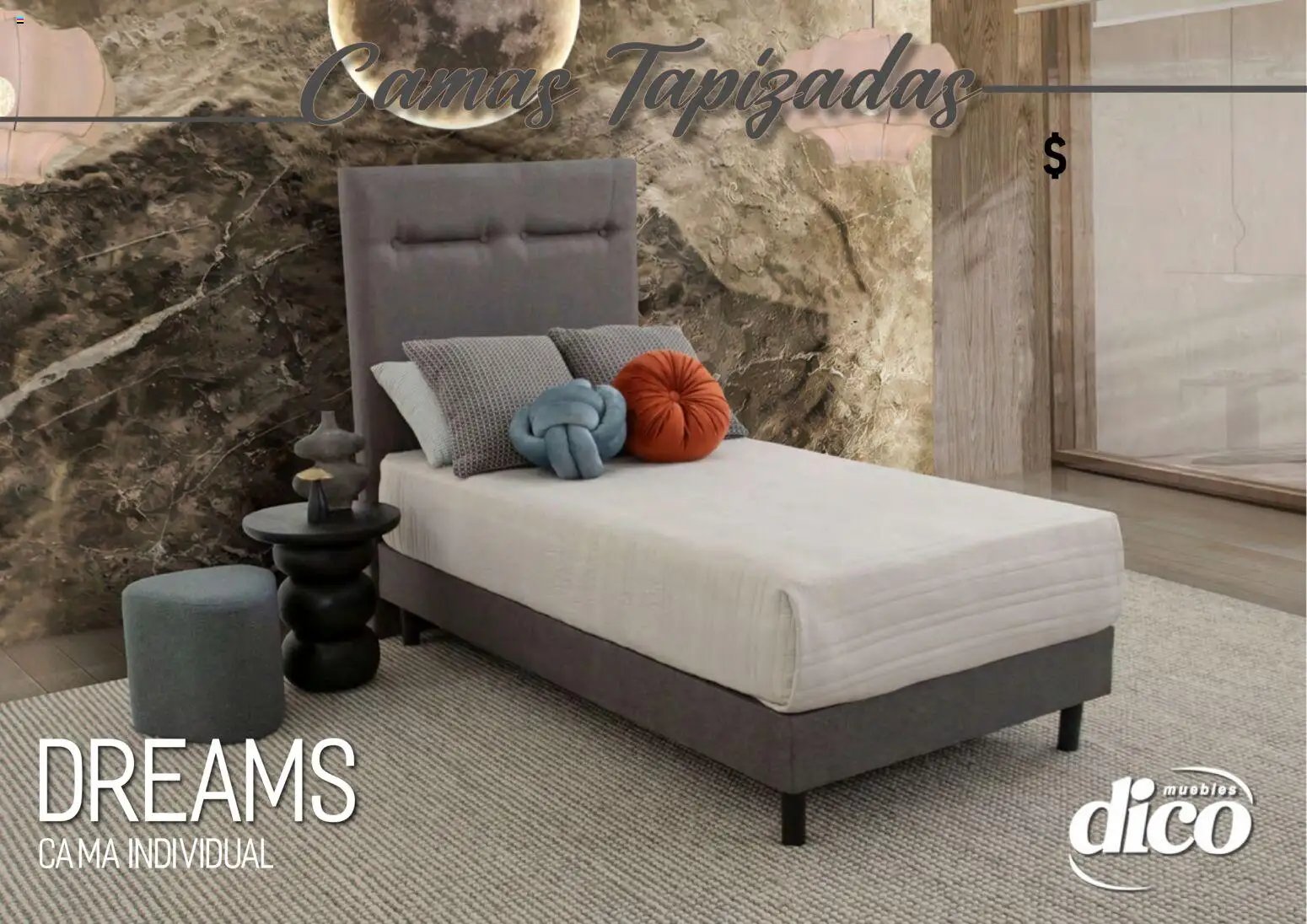 Muebles Dico oferta desde 01/04/2026 Muebles Dico catálogo Camas tapizadas 
