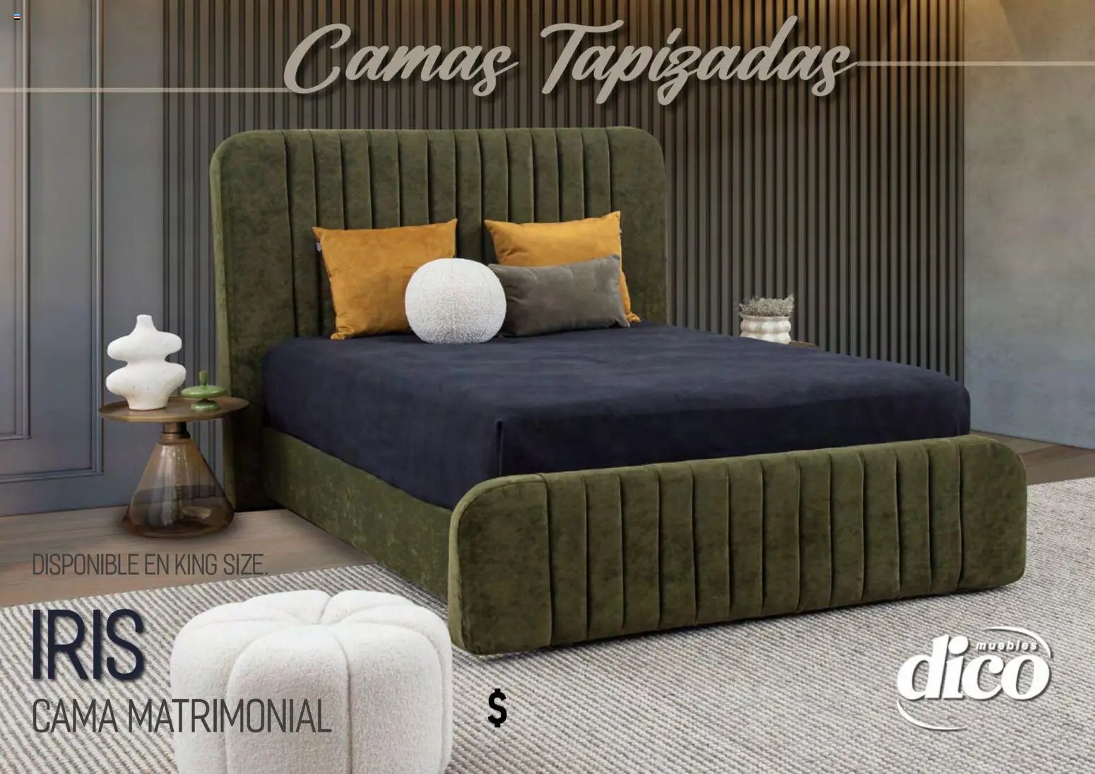 Muebles Dico oferta desde 01/04/2026 Muebles Dico catálogo Camas tapizadas 
