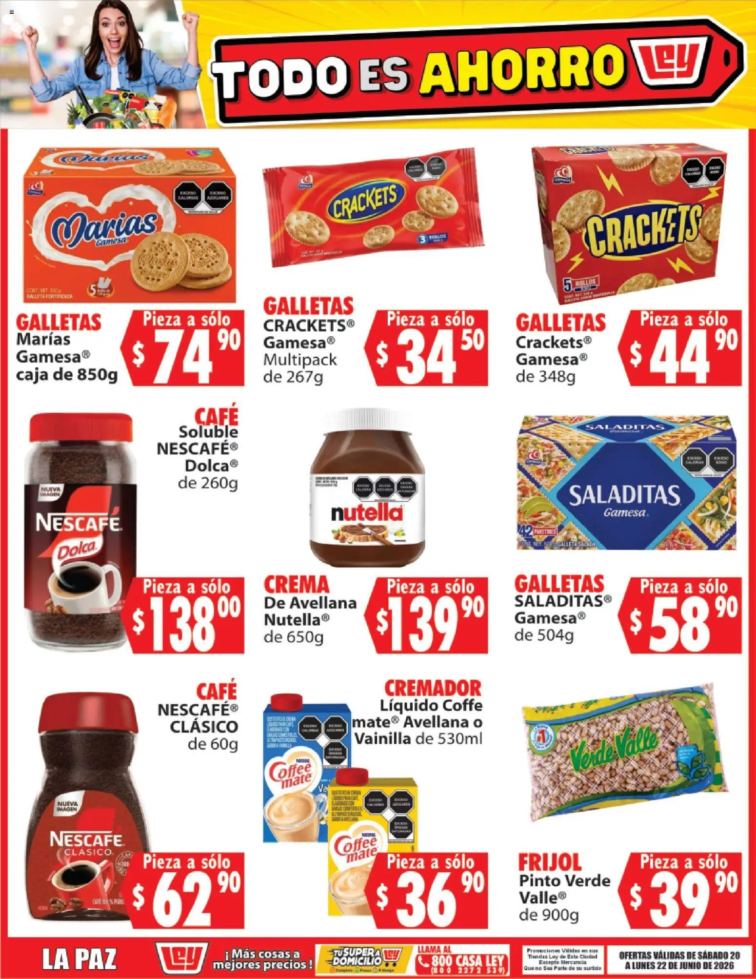 Casa Ley oferta desde 20/06/2026 Casa Ley folleto Todo es ahorro