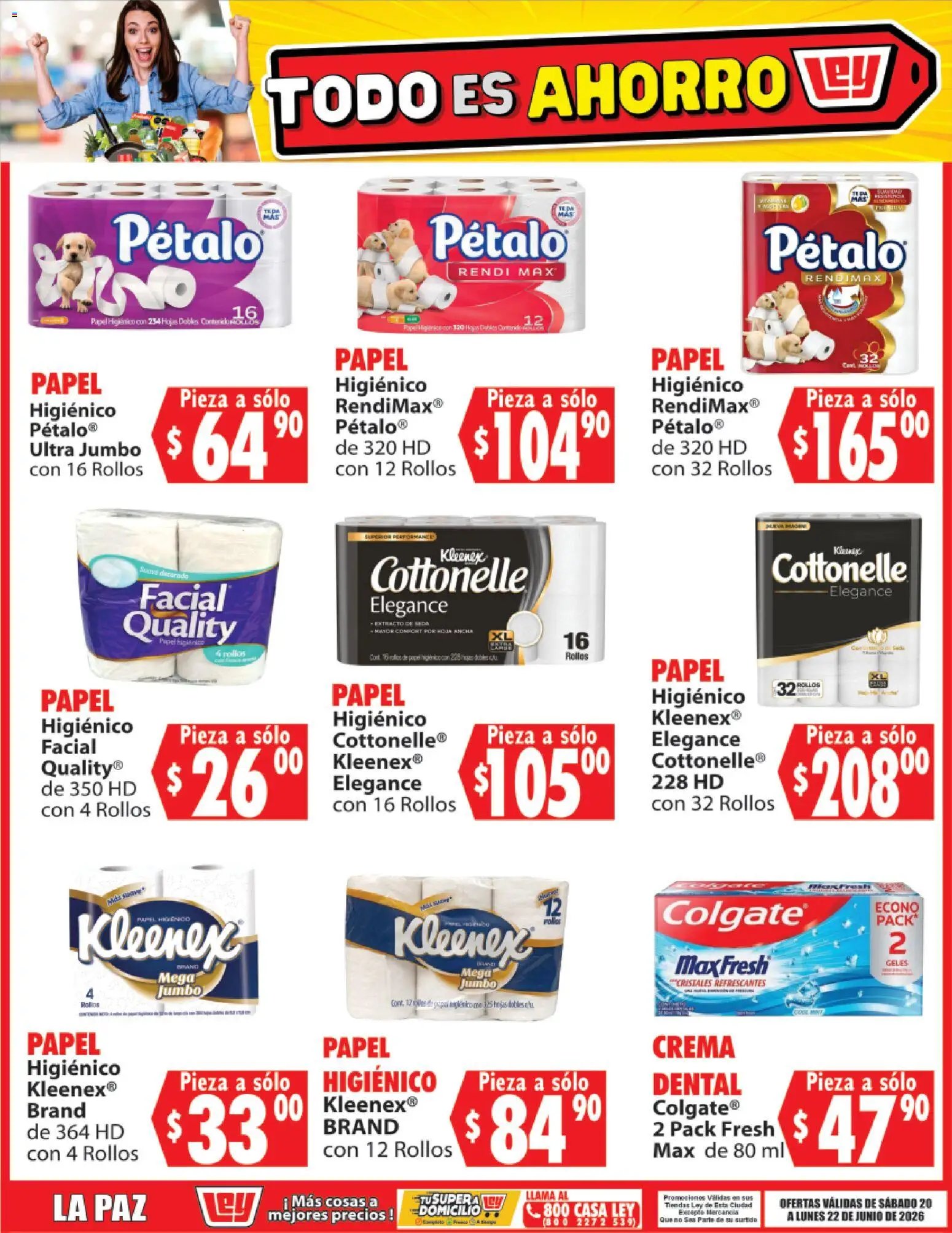 Casa Ley oferta desde 20/06/2026 Casa Ley folleto Todo es ahorro
