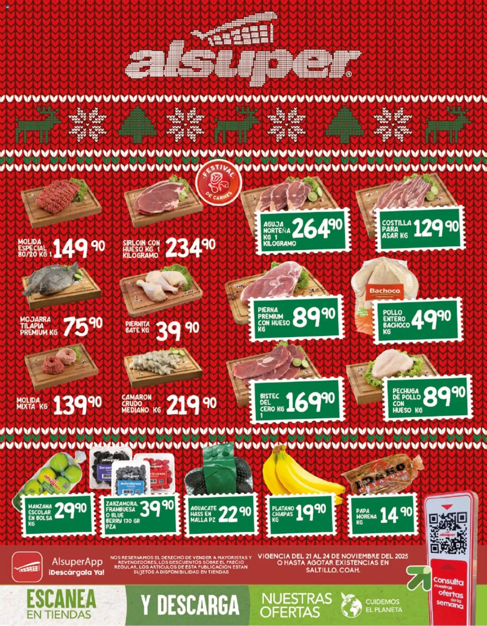 Alsuper oferta desde 21/11/2025 Folleto Saltillo (2025-11-21 - 2025-11-24)