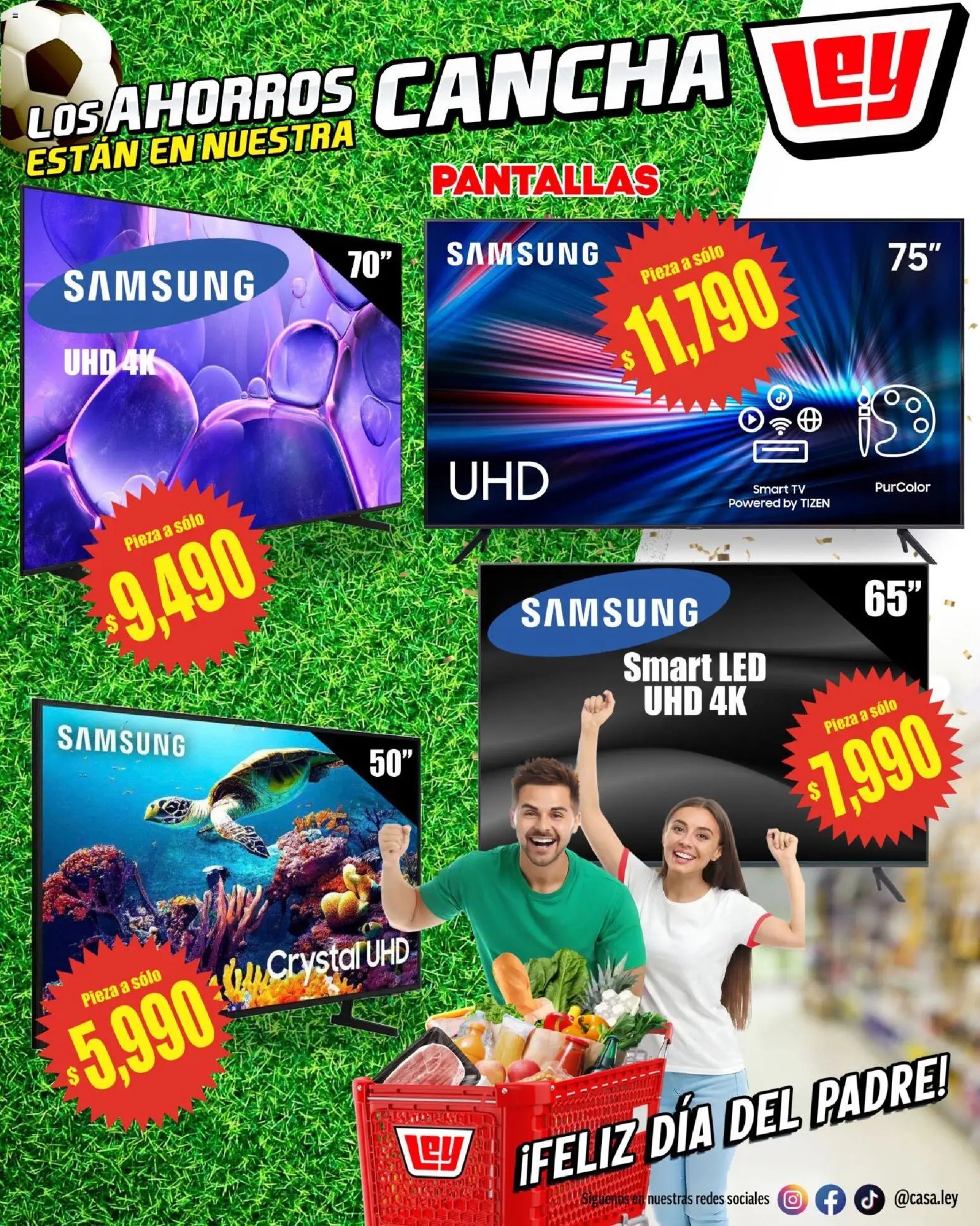 Casa Ley oferta desde 11/06/2026 Casa Ley folleto Día del Padre con Con Mundial 2026