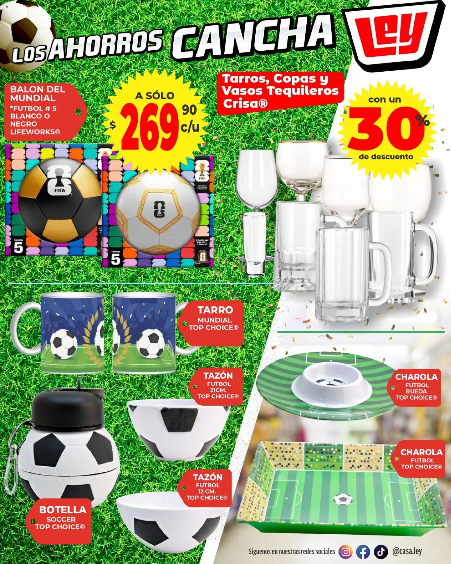 Casa Ley oferta desde 11/06/2026 Casa Ley folleto Día del Padre con Con Mundial 2026
