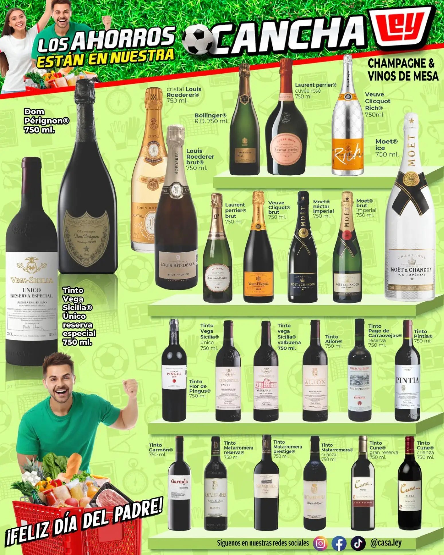 Casa Ley oferta desde 11/06/2026 Casa Ley folleto Día del Padre con Con Mundial 2026