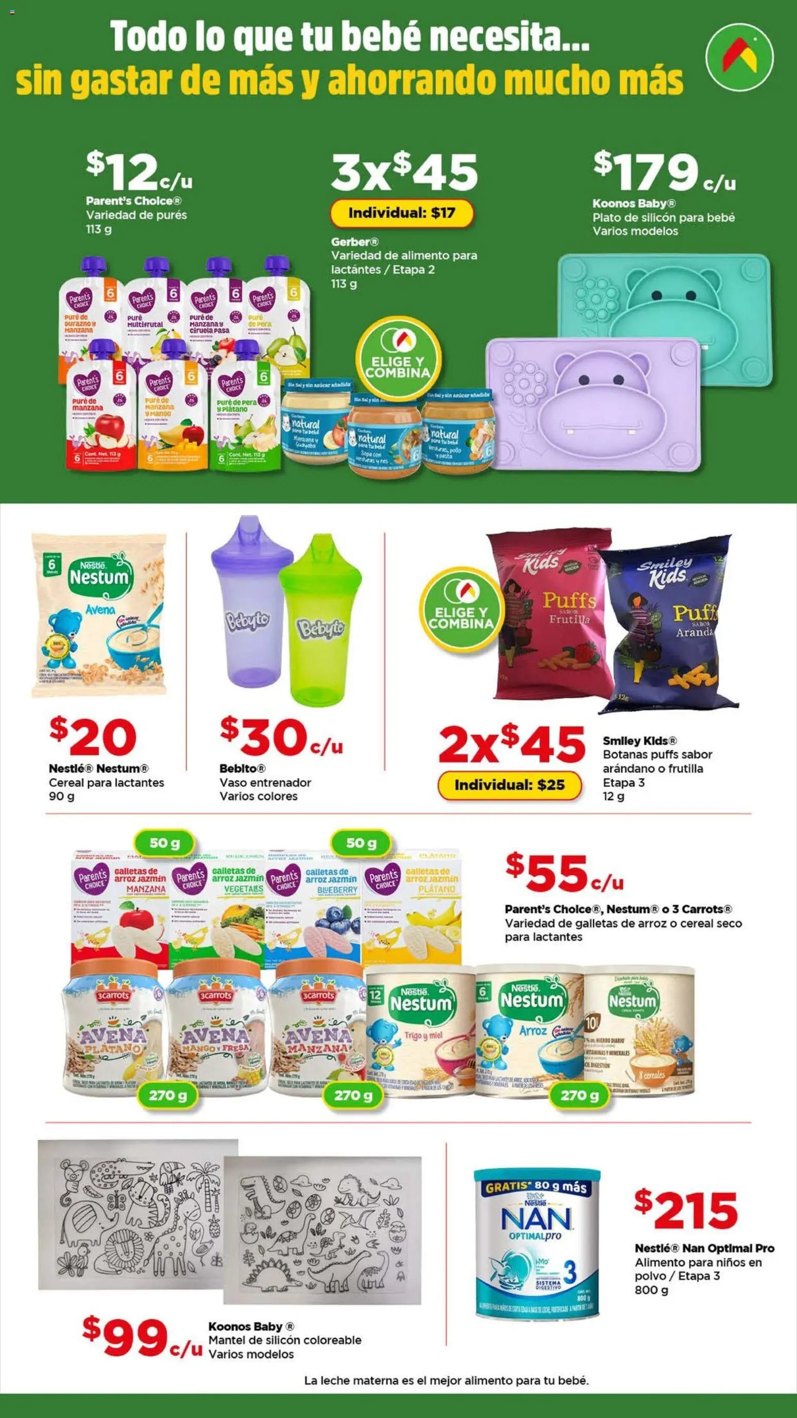 Bodega Aurrerá oferta desde 03/06/2026 Bodega Aurrerá folleto Todo lo que tu bebé necesita