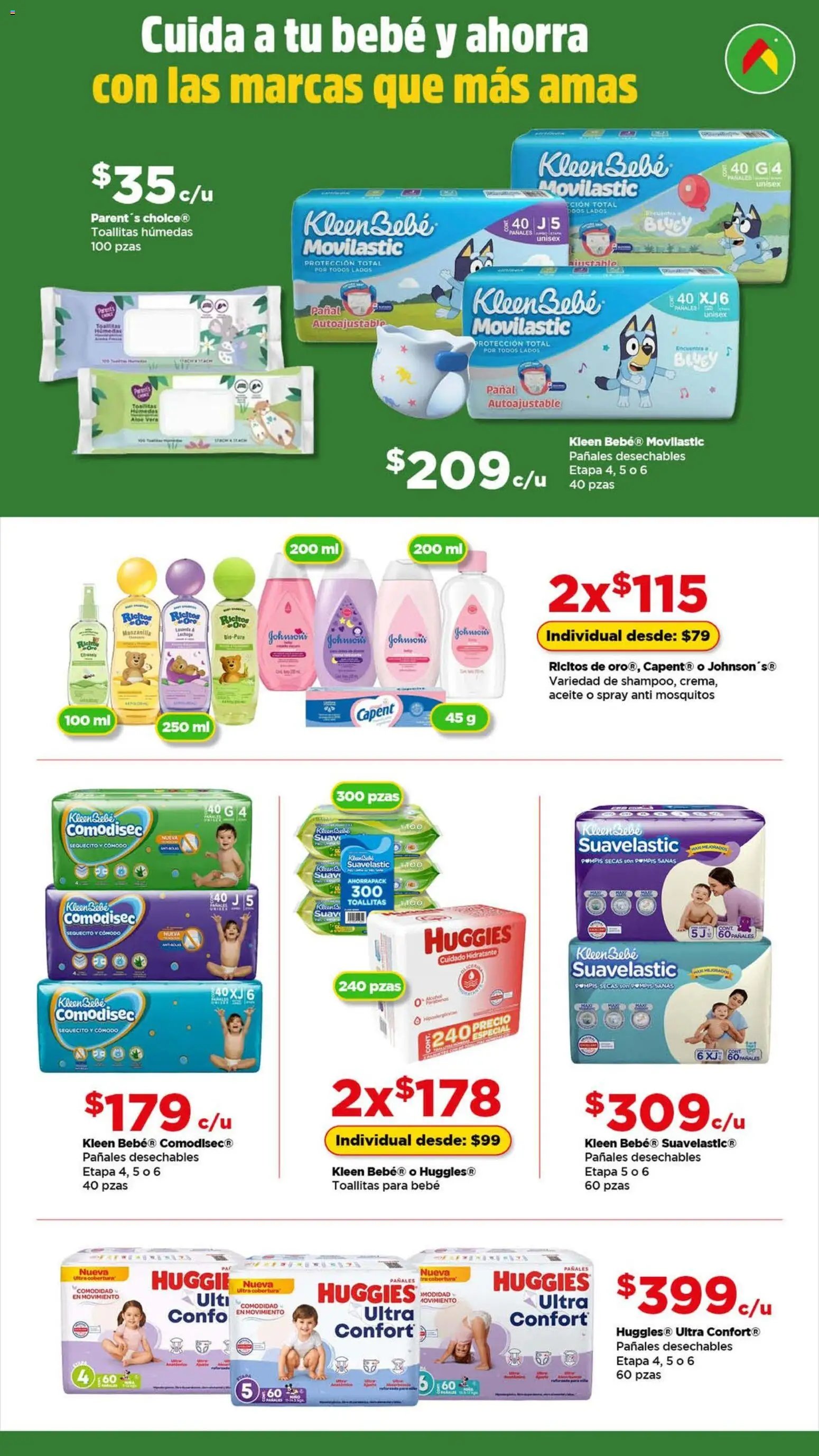 Bodega Aurrerá oferta desde 03/06/2026 Bodega Aurrerá folleto Todo lo que tu bebé necesita