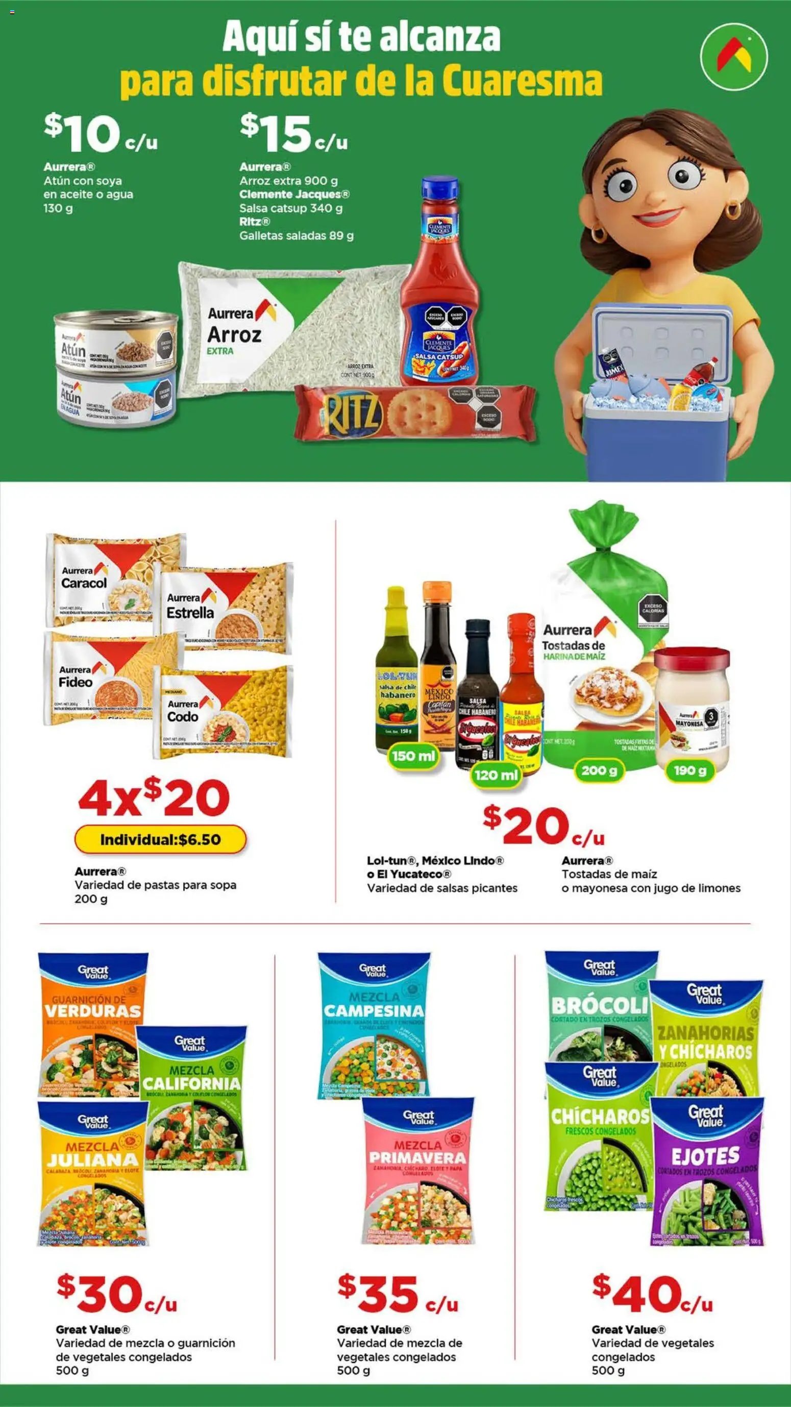 Bodega Aurrerá oferta desde 11/02/2026 Folleto Aquí sí te alcanza para la cuaresma (2026-02-11 - 2026-04-21)