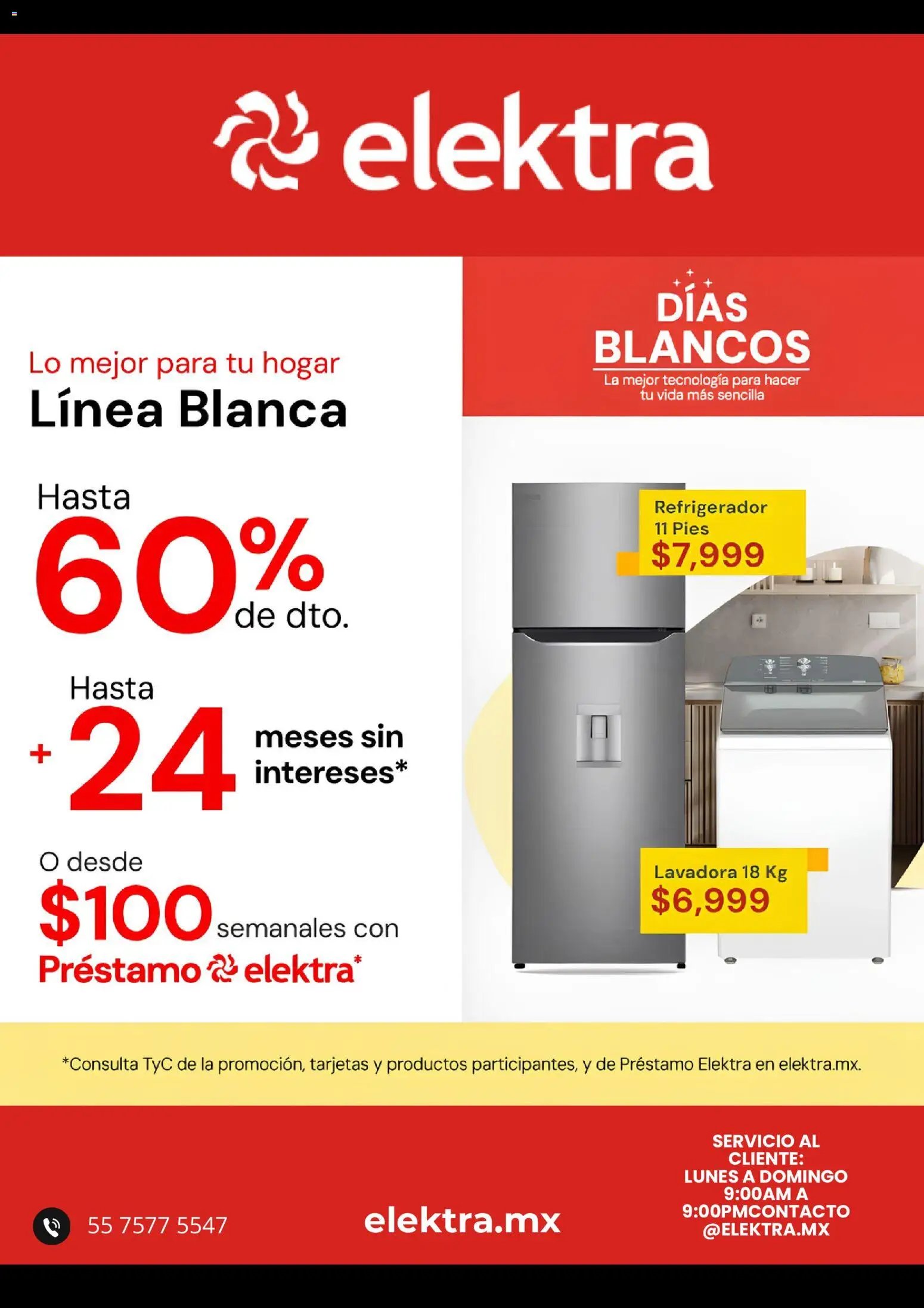 Elektra oferta desde 06/07/2026 Elektra catálogo