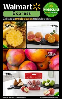 Walmart Express oferta desde 28/04/2026 Walmart Express folleto Calidad a precios bajos (2026-04-28 - 2026-05-04)