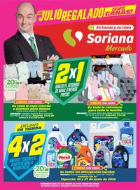 Soriana oferta desde 26/06/2026 Soriana Julio Regalado Mercado Nacional