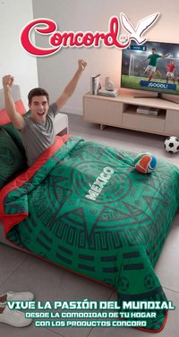 Colchas Concord oferta desde 10/04/2026 Colchas Concord catálogo Mundialista