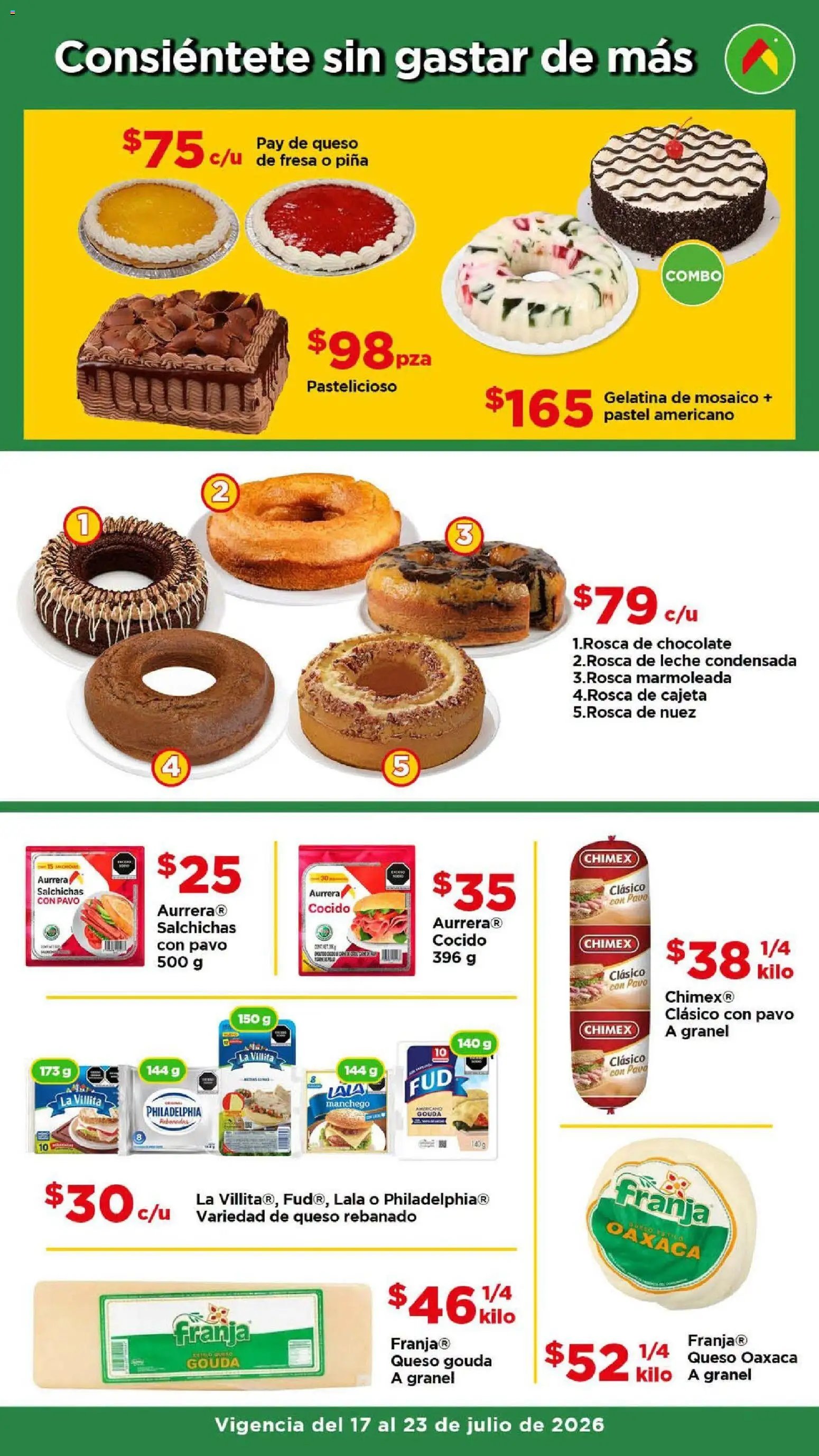 Bodega Aurrerá oferta desde 17/07/2026 Bodega Aurrerá folleto Aprovecha más surtido
