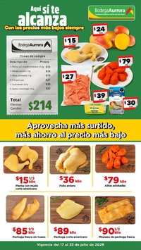 Bodega Aurrerá oferta desde 17/07/2026 Bodega Aurrerá folleto Aprovecha más surtido