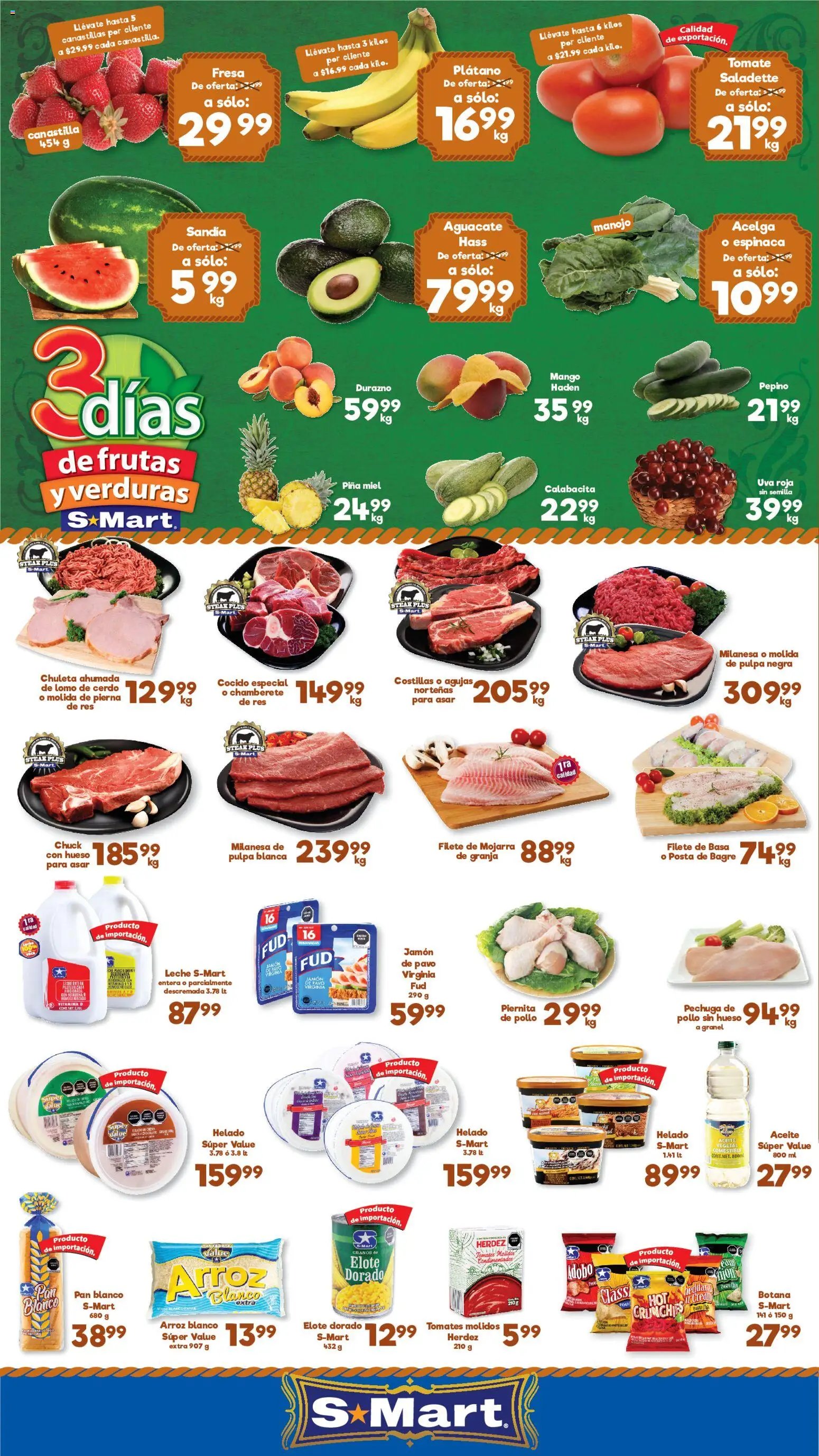 S-Mart oferta desde 16/06/2026 S-Mart folleto Monterrey